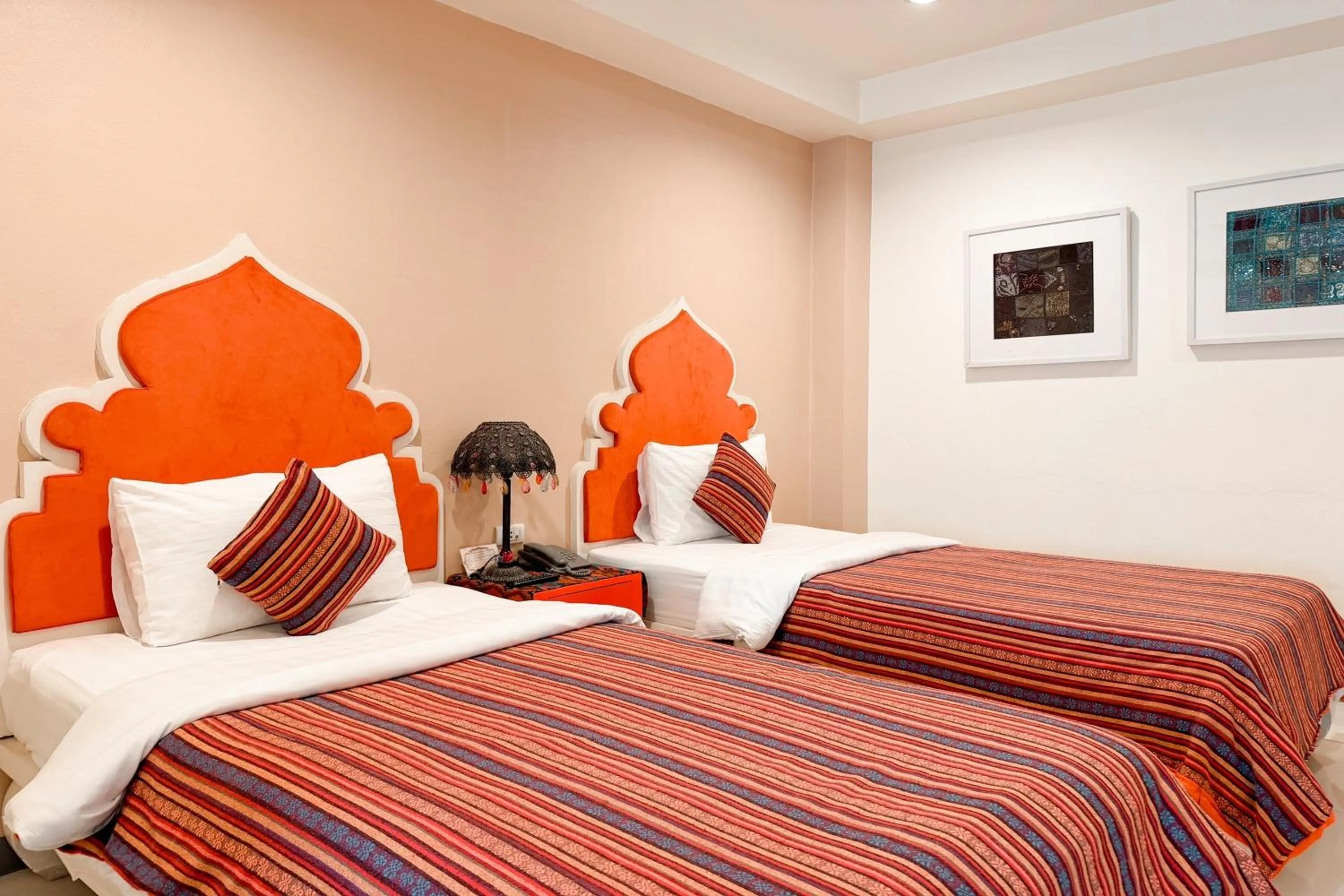 Photo of the whole room, Bed in Rasa Boutique Hotel Chiang Rai