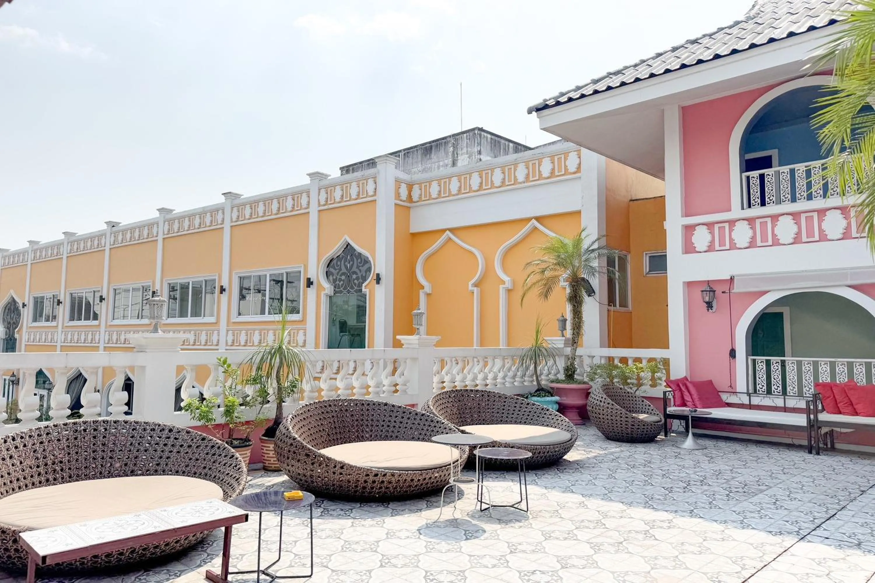 Balcony/Terrace in Rasa Boutique Hotel Chiang Rai