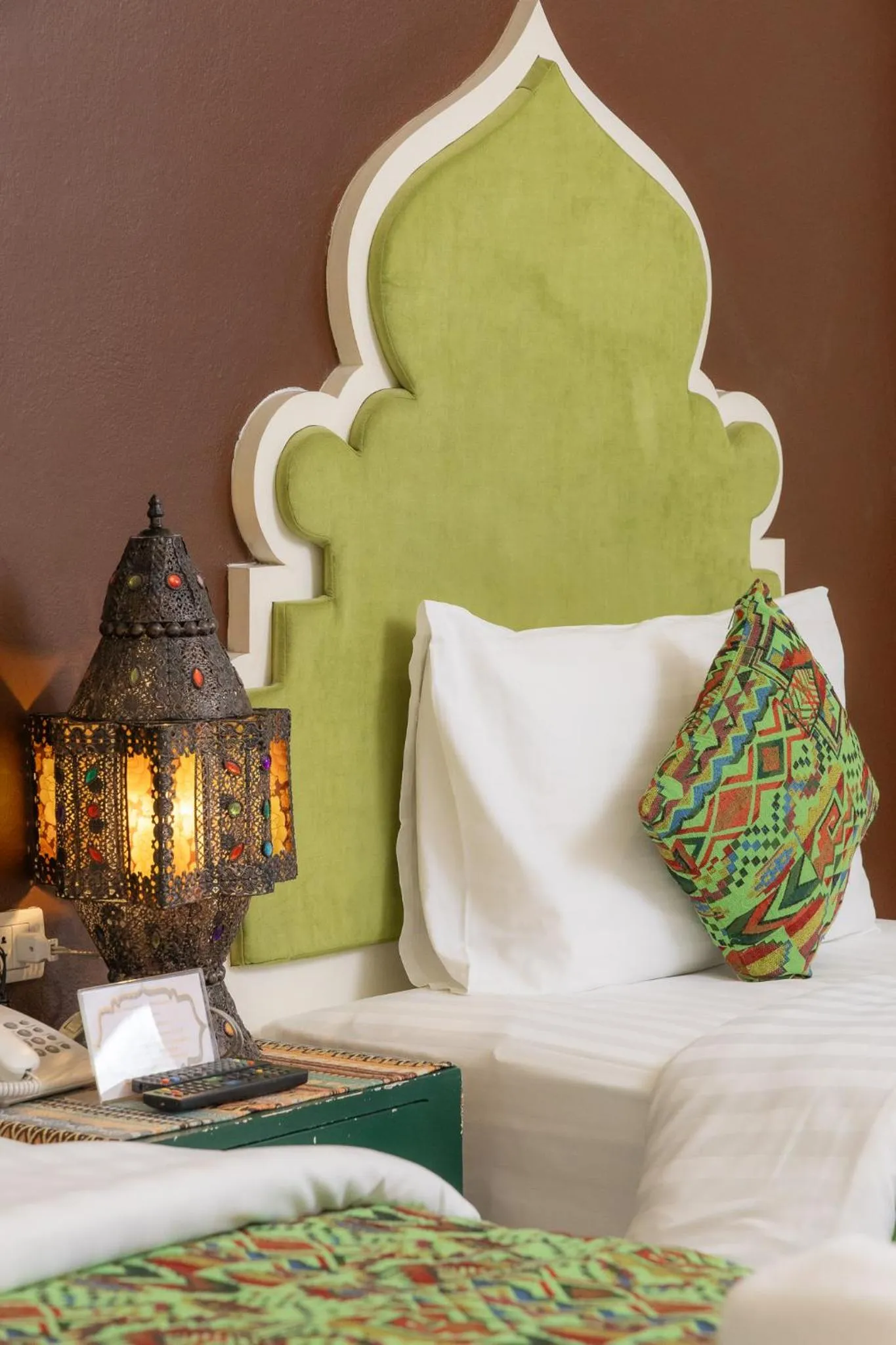 Bed in Rasa Boutique Hotel Chiang Rai