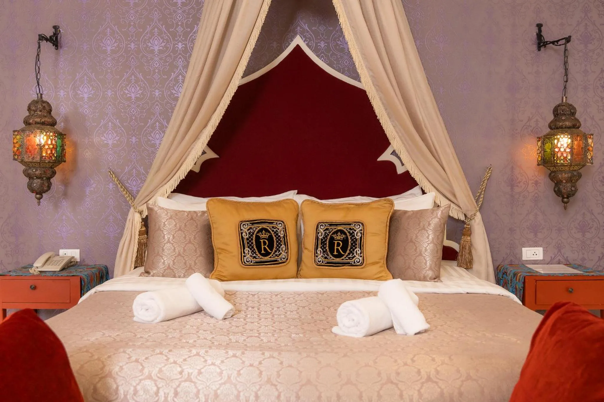 Bed in Rasa Boutique Hotel Chiang Rai