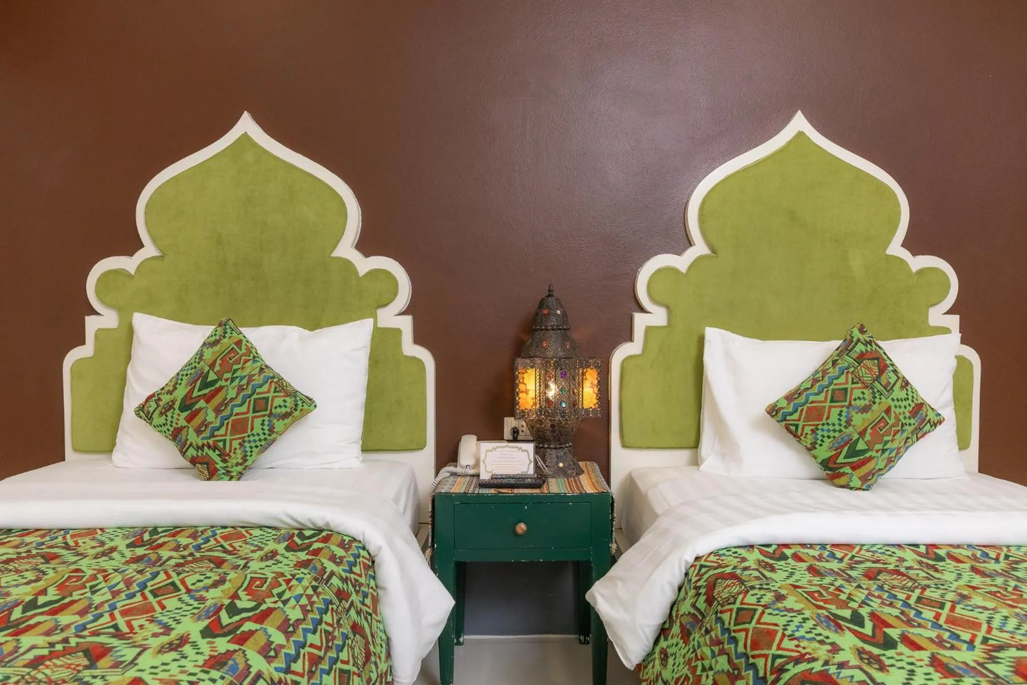 Bed in Rasa Boutique Hotel Chiang Rai