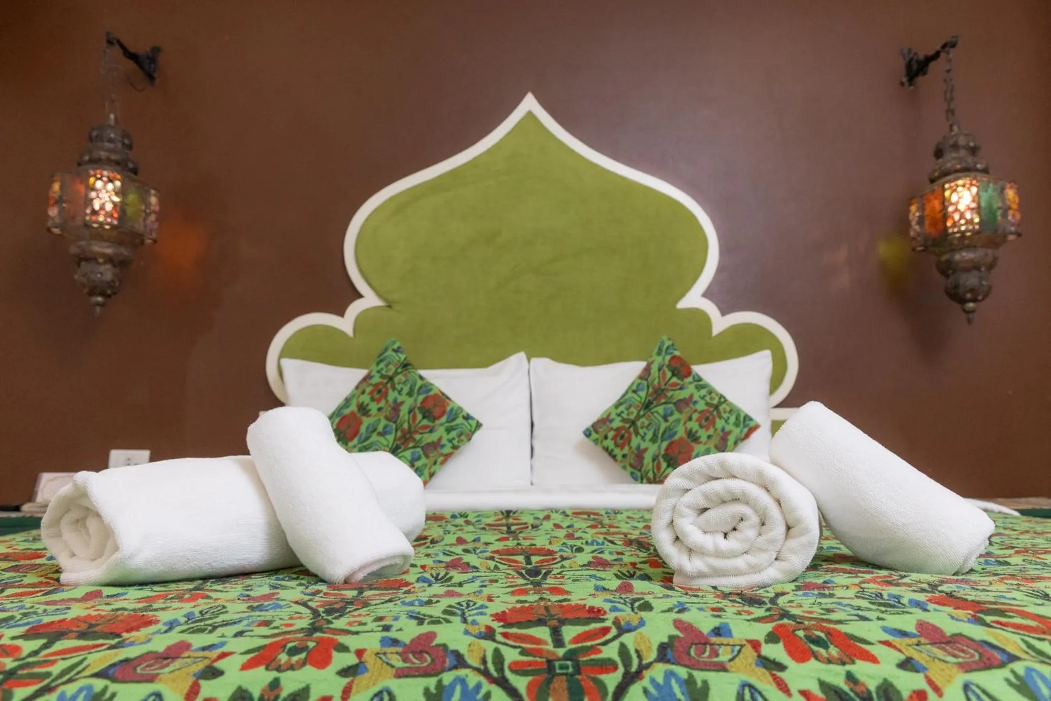 Bed in Rasa Boutique Hotel Chiang Rai