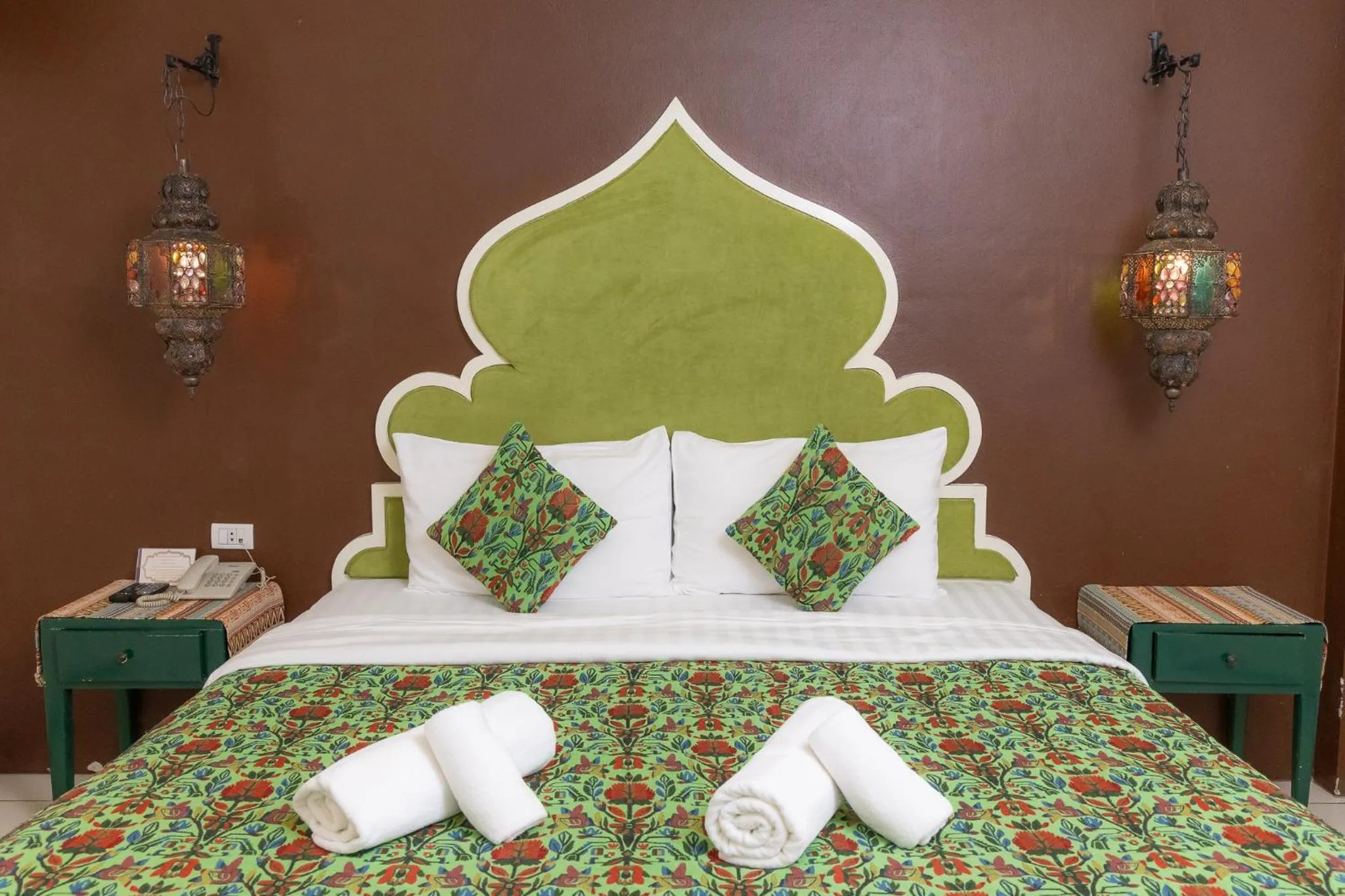 Bed in Rasa Boutique Hotel Chiang Rai