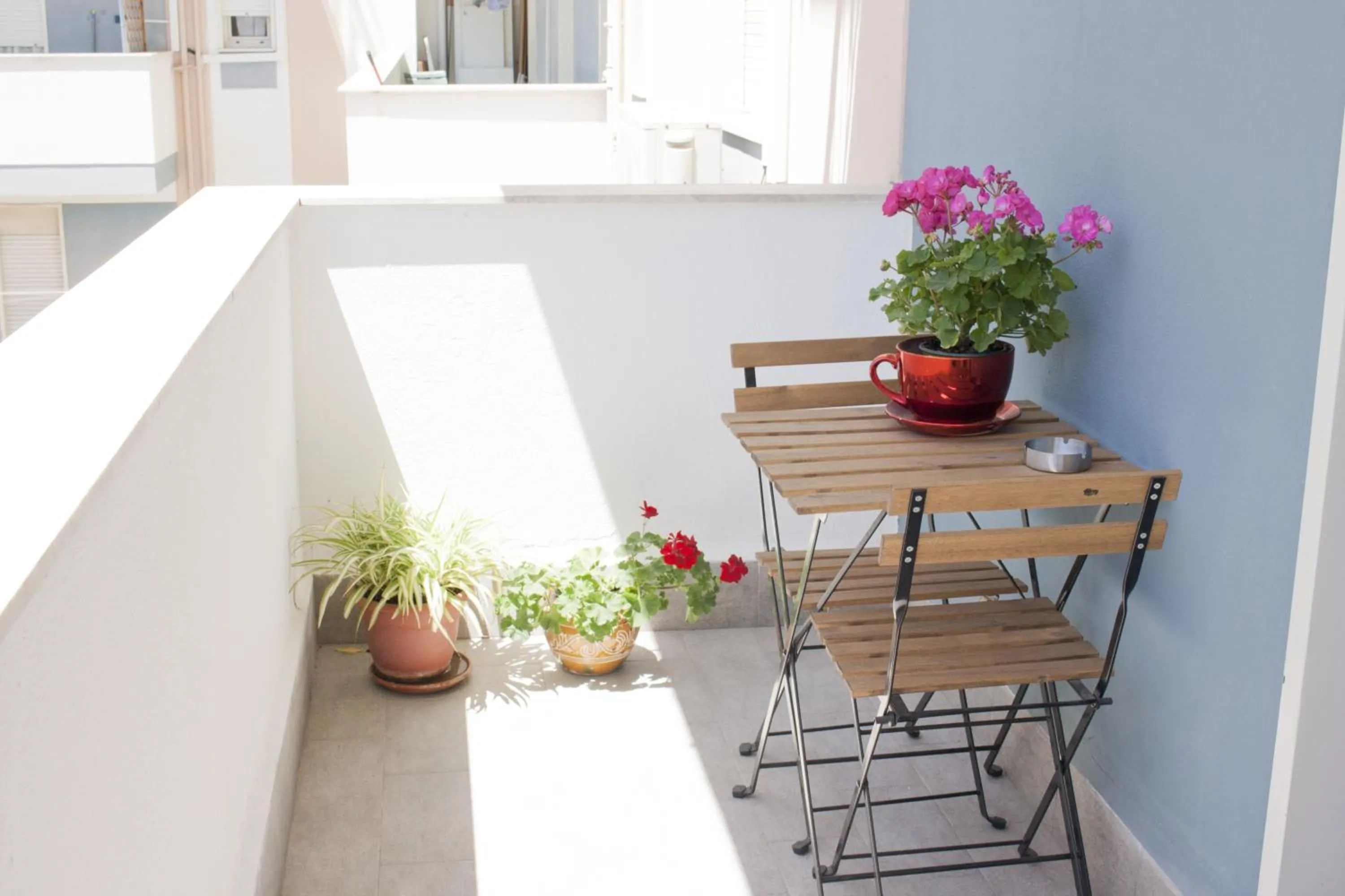 Balcony/Terrace in B&B d'Orleans