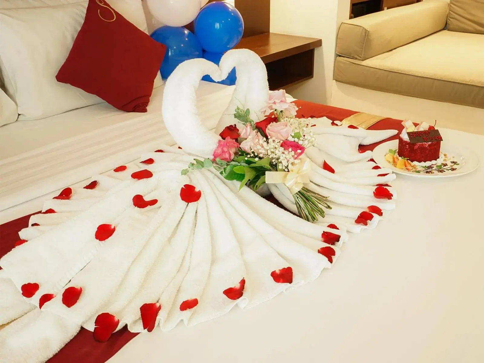 Bedroom, Bed in Samaja Beachside Villas Bedroom, Bed in Samaja Beachside Villas