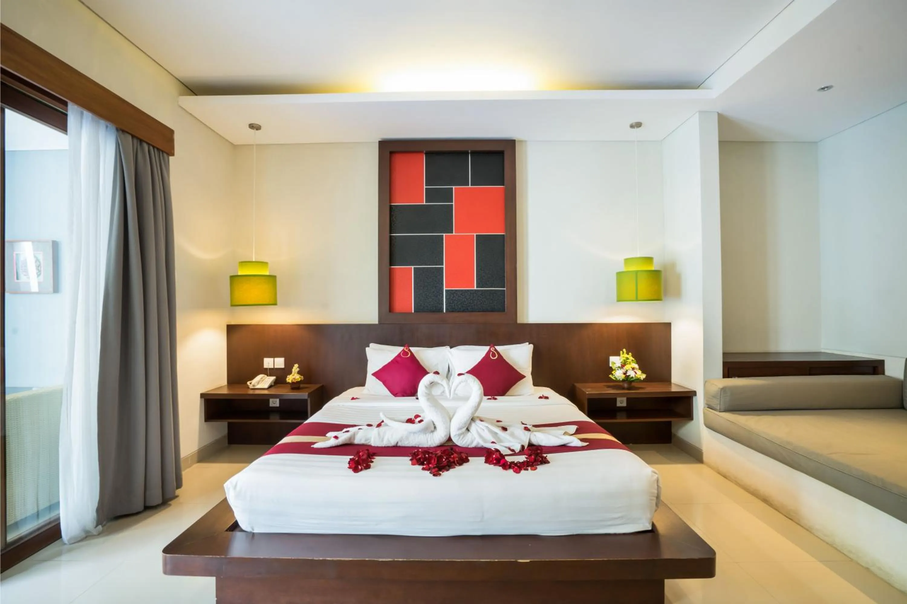 Bedroom, Bed in Samaja Beachside Villas