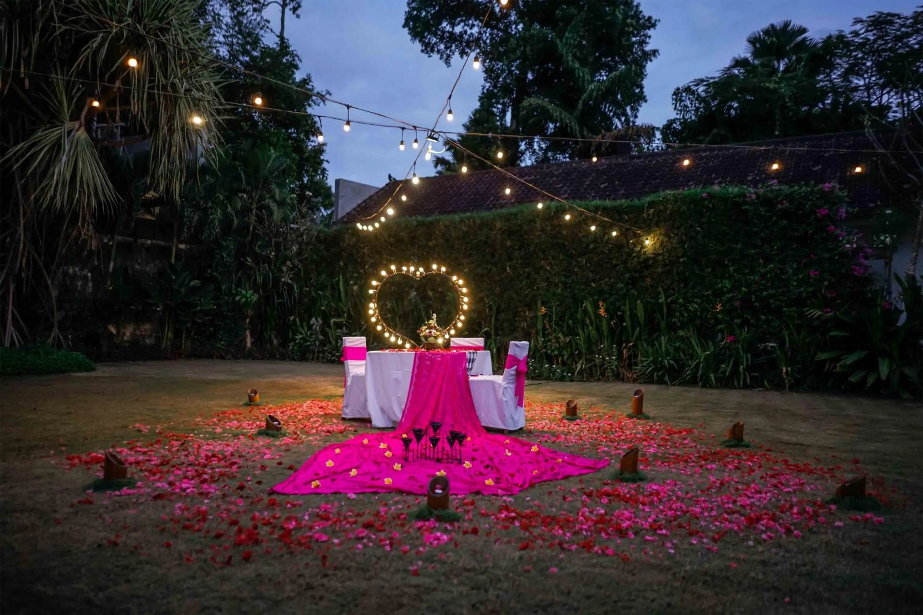 Garden in Samaja Beachside Villas