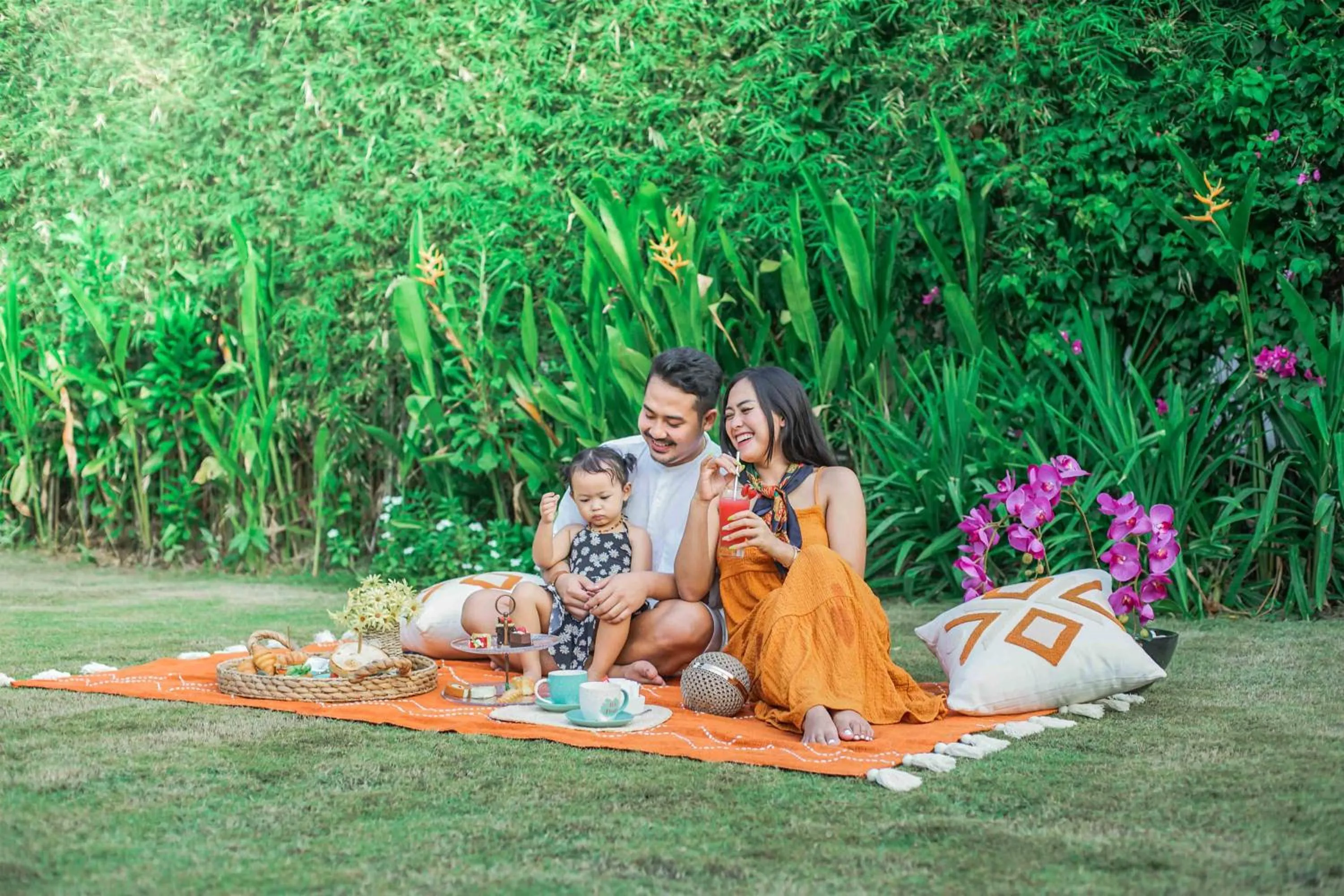 Garden in Samaja Beachside Villas