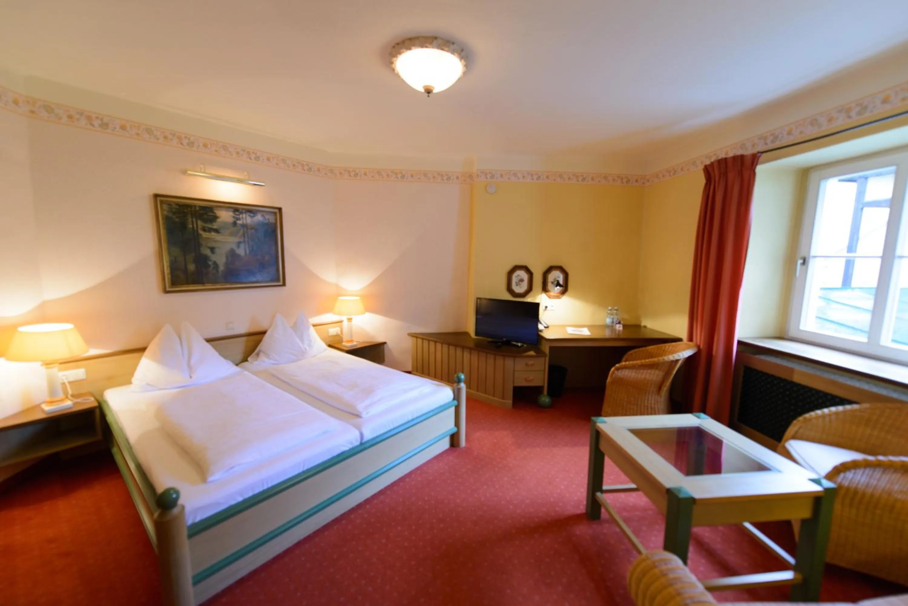 Bedroom, Bed in Gasthof Hotel Zweimüller