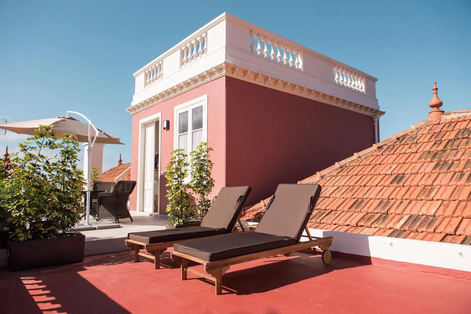 sunbed in Suites de Franchy