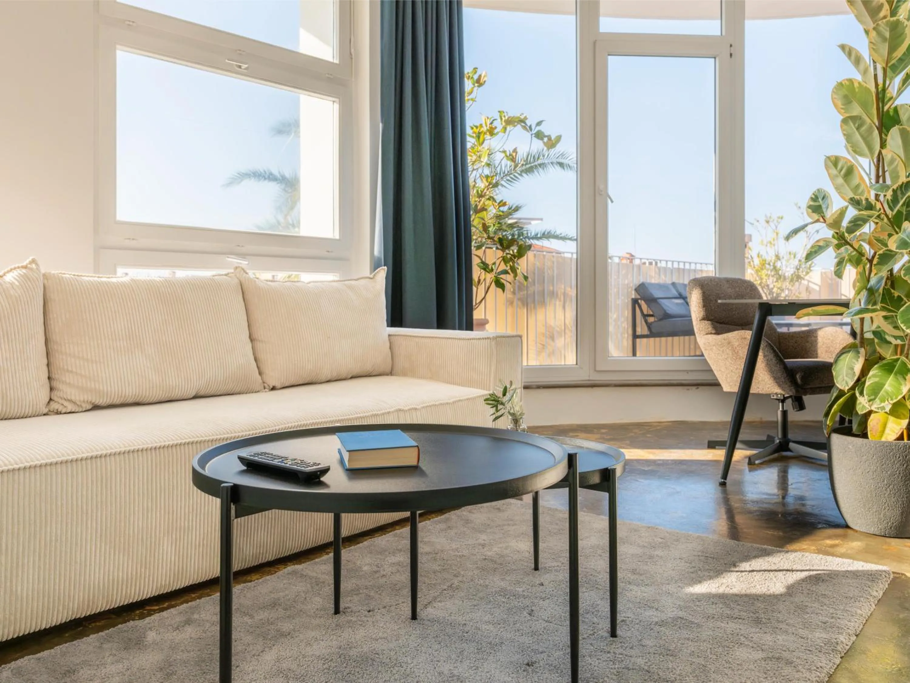 Seating area in Art Hotel Tartini