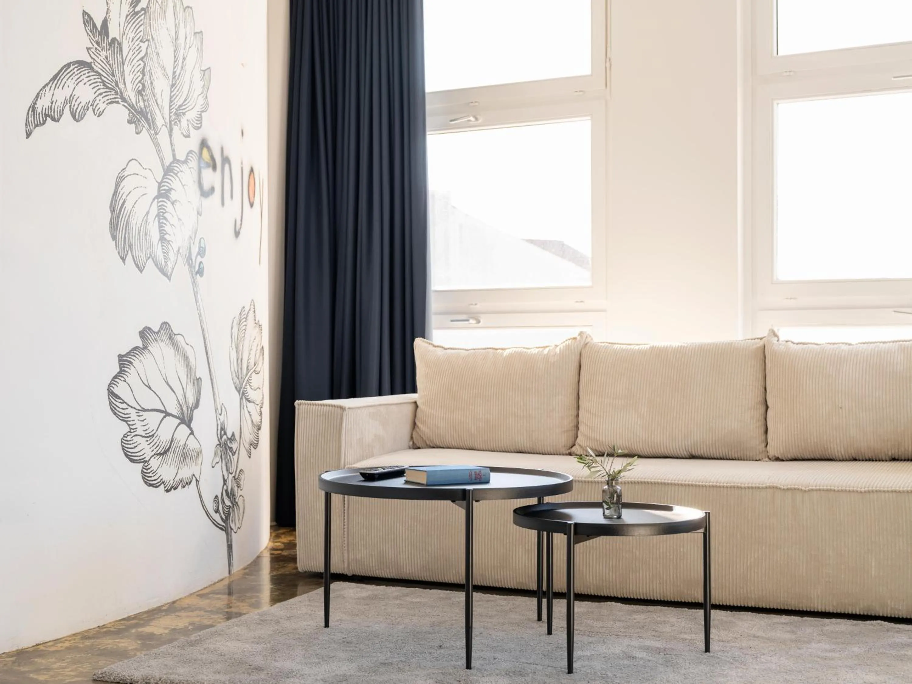 Seating area in Art Hotel Tartini