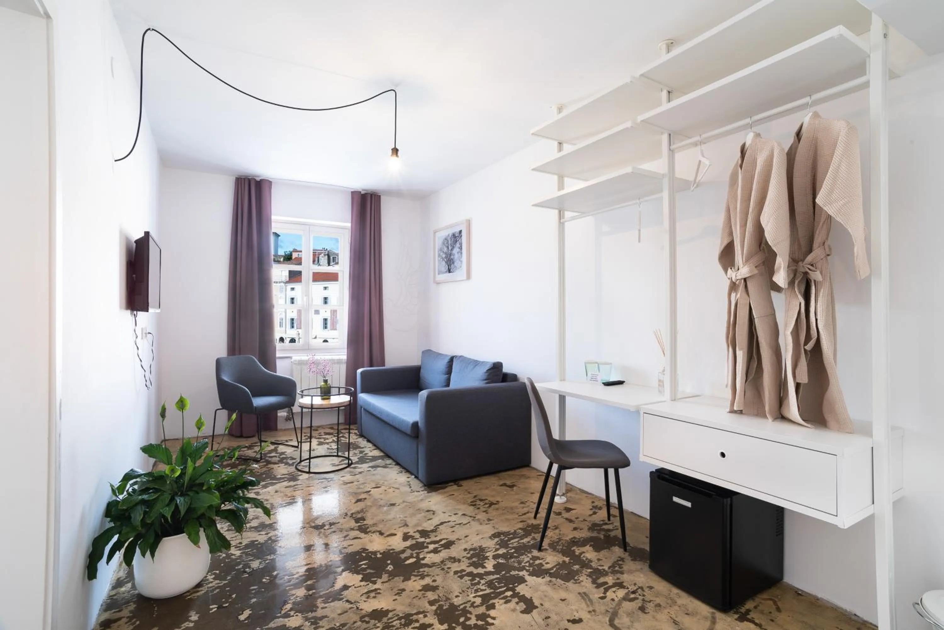 Living room in Art Hotel Tartini