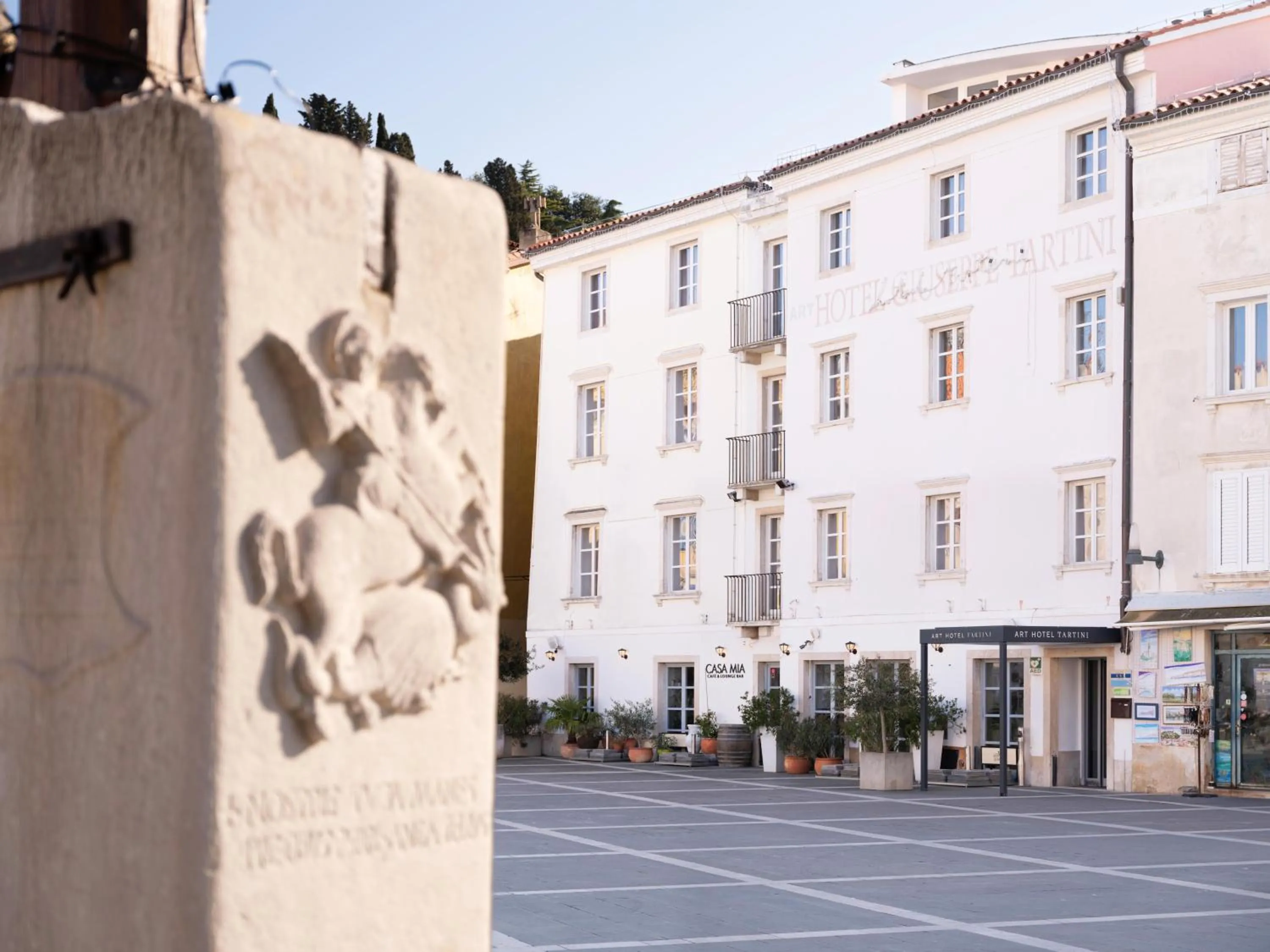 Property building in Art Hotel Tartini