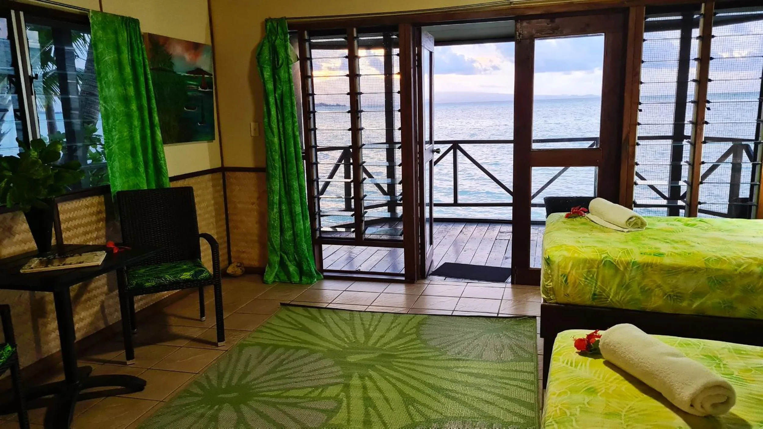 Bed in Le Vasa Resort