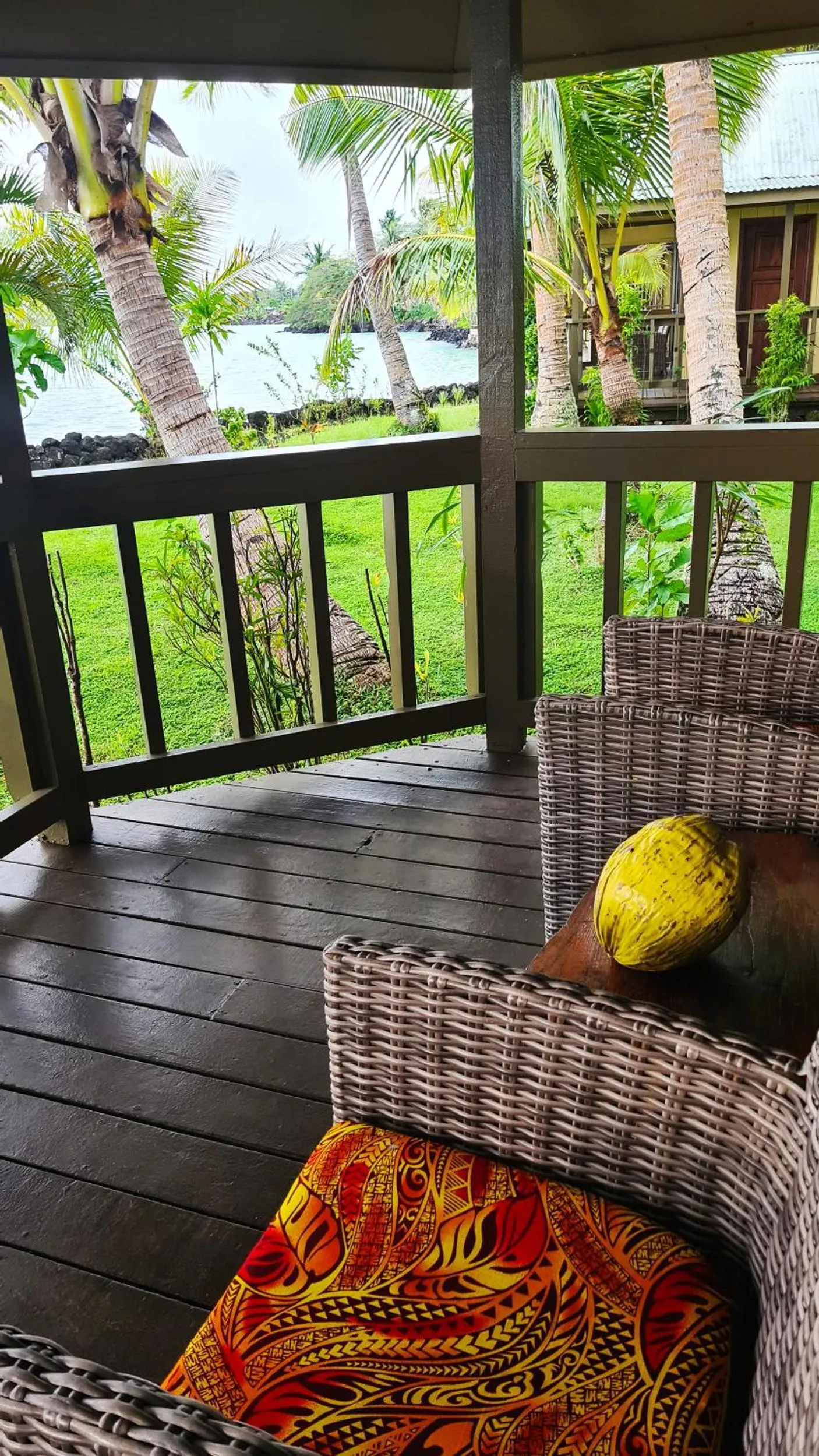 Patio in Le Vasa Resort