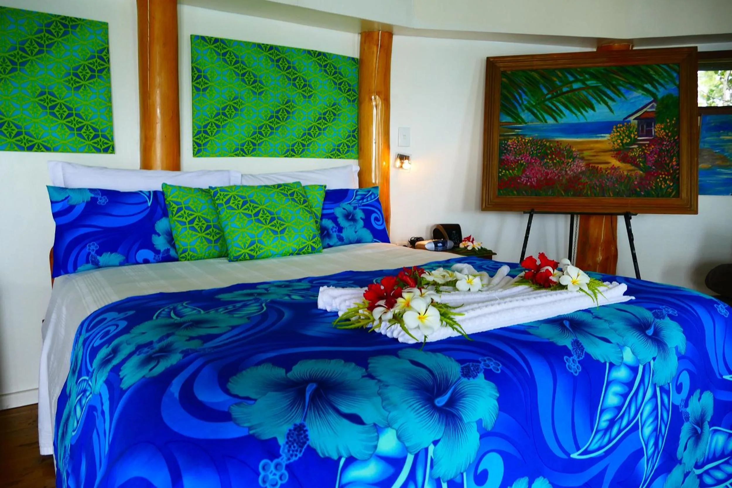 Bed in Le Vasa Resort