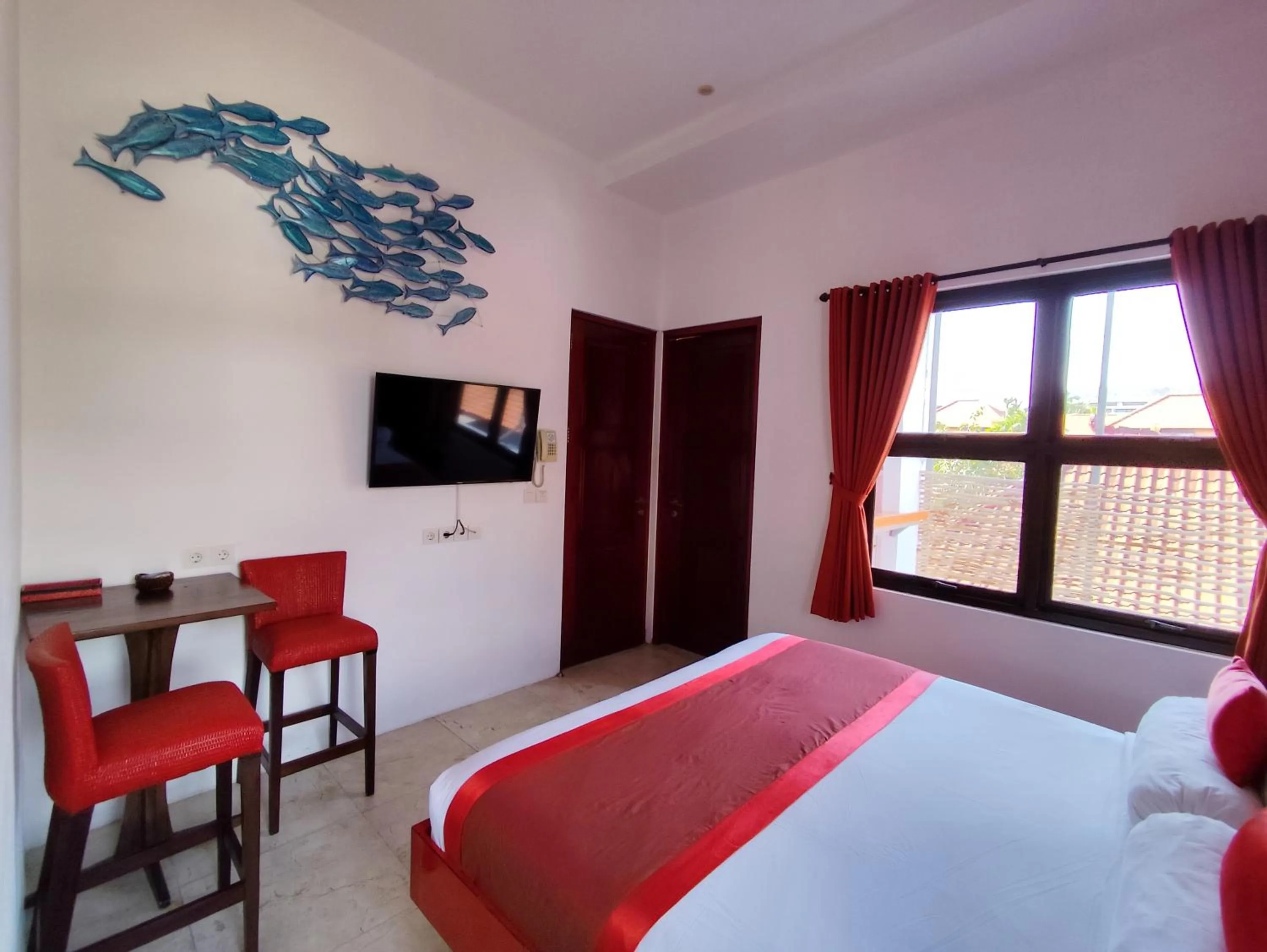 Bed in Bali Ginger Suites & Villa