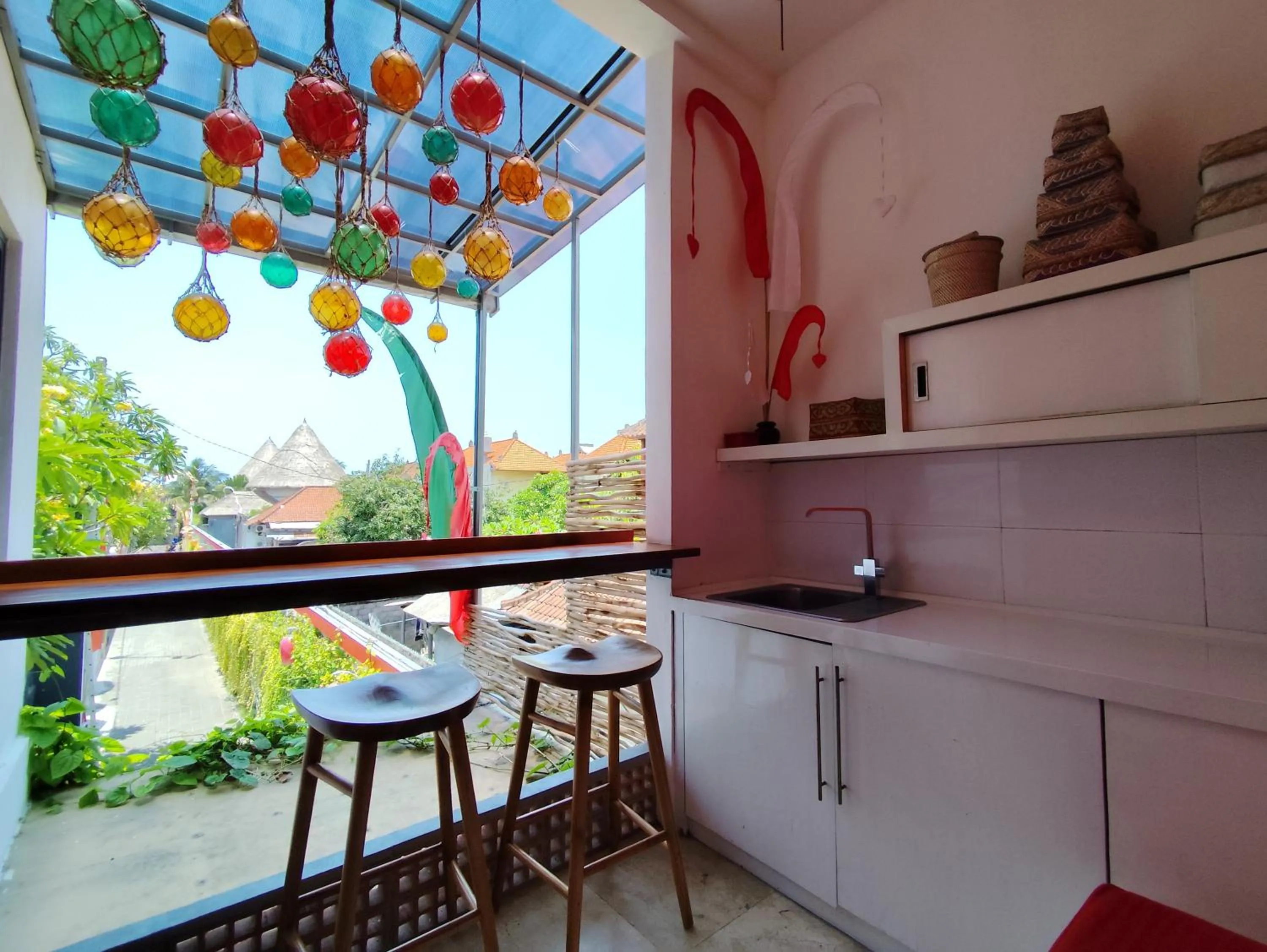 Balcony/Terrace in Bali Ginger Suites & Villa