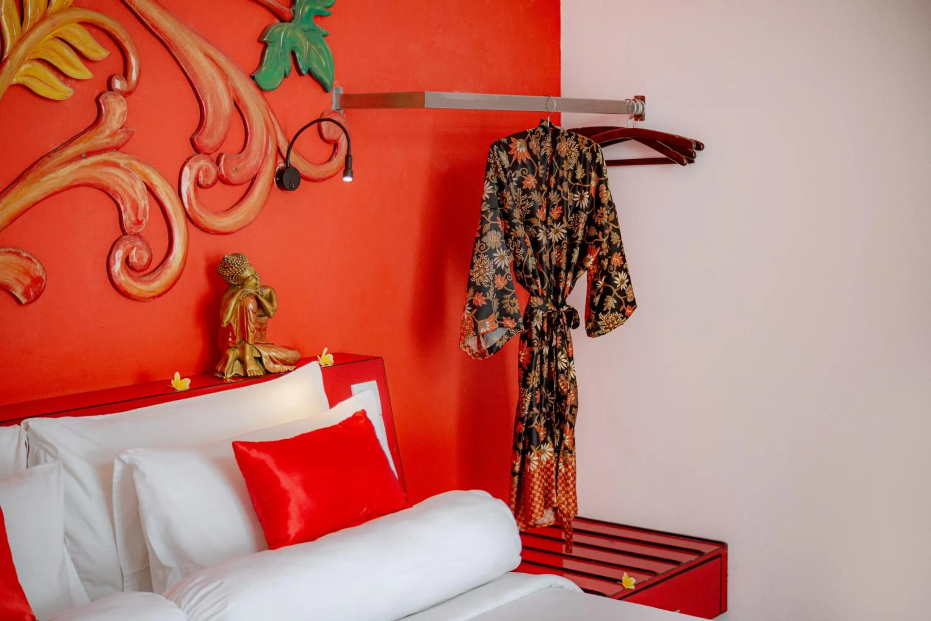 Bed in Bali Ginger Suites & Villa