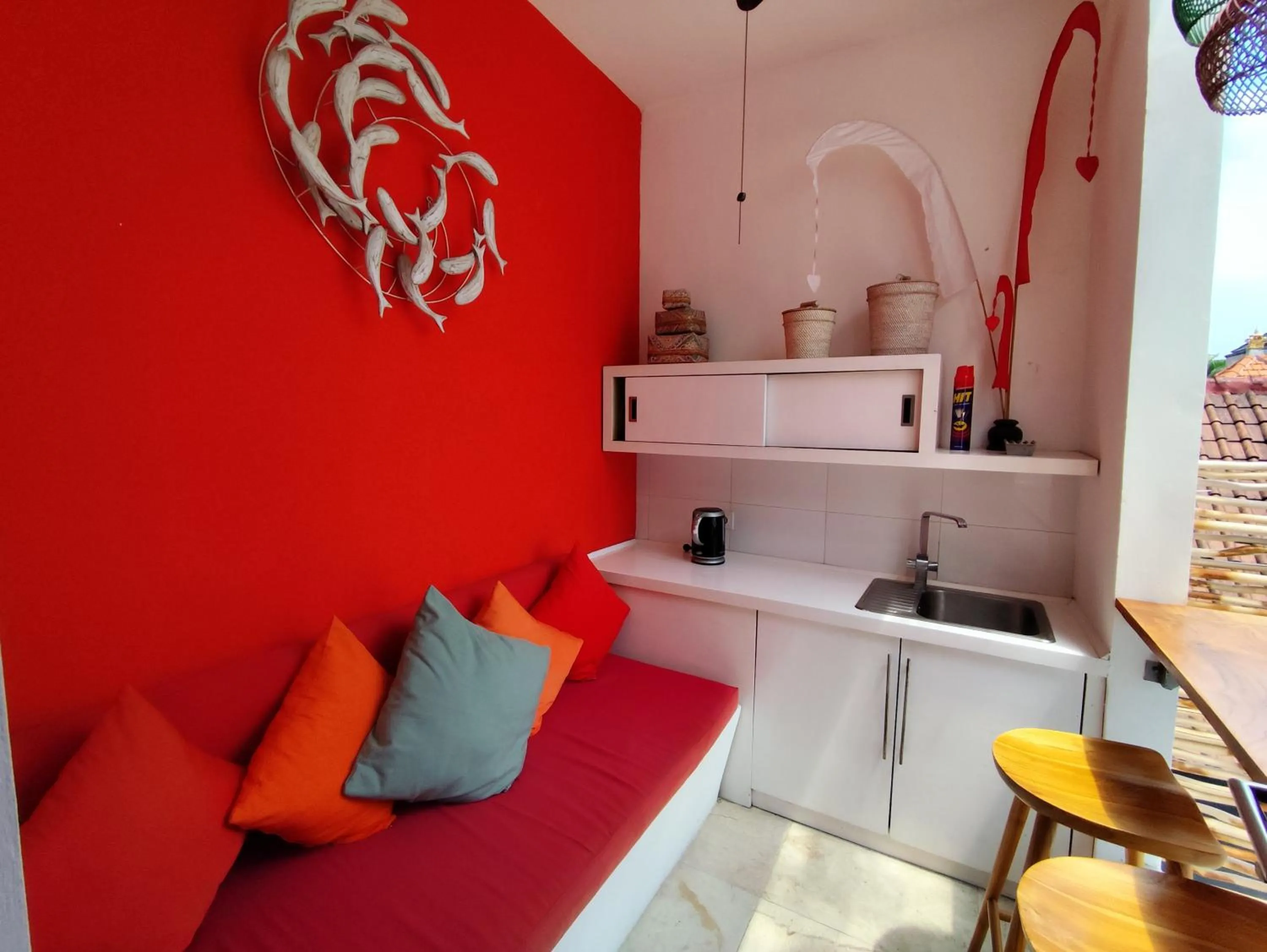 Balcony/Terrace in Bali Ginger Suites & Villa