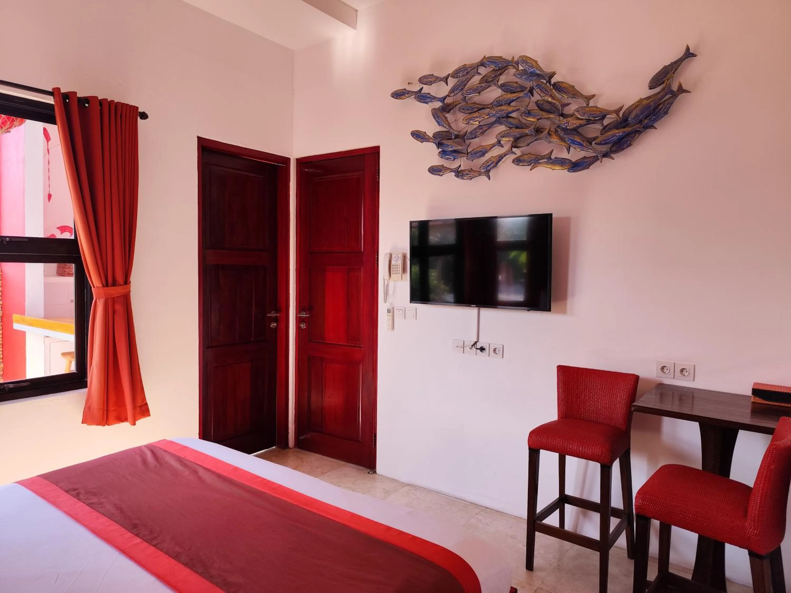 Bed in Bali Ginger Suites & Villa