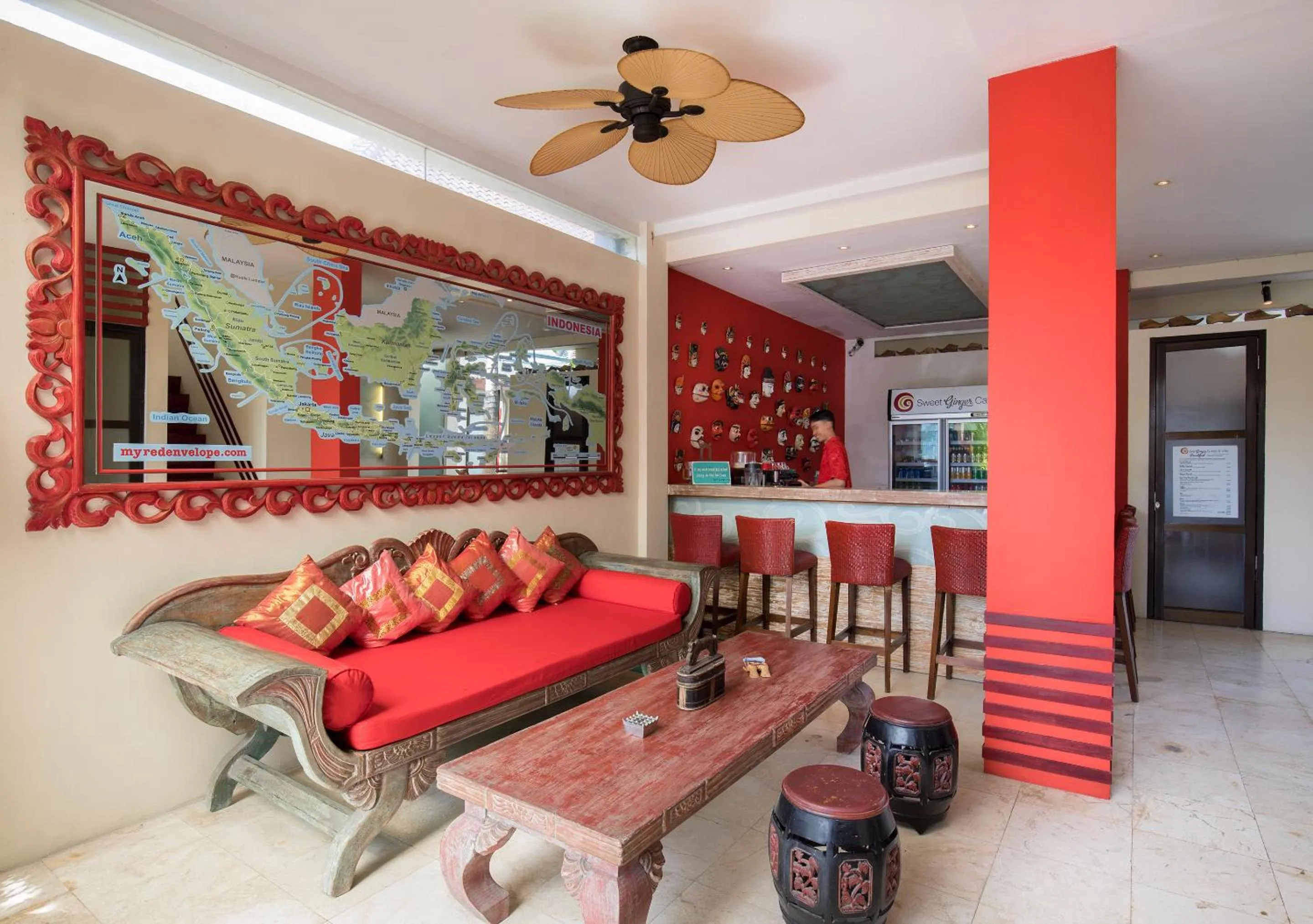 Lobby or reception in Bali Ginger Suites & Villa