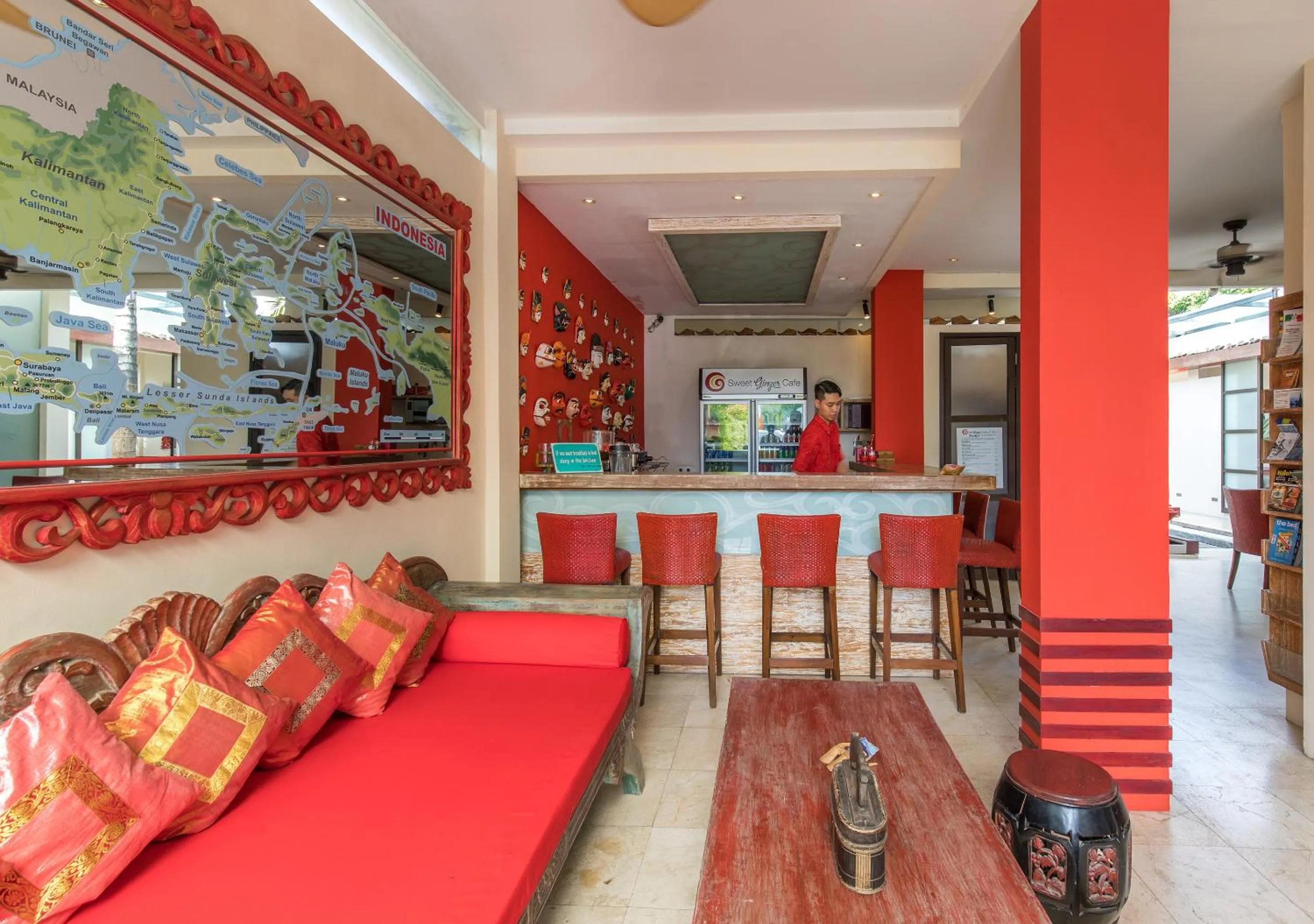 Lobby or reception in Bali Ginger Suites & Villa