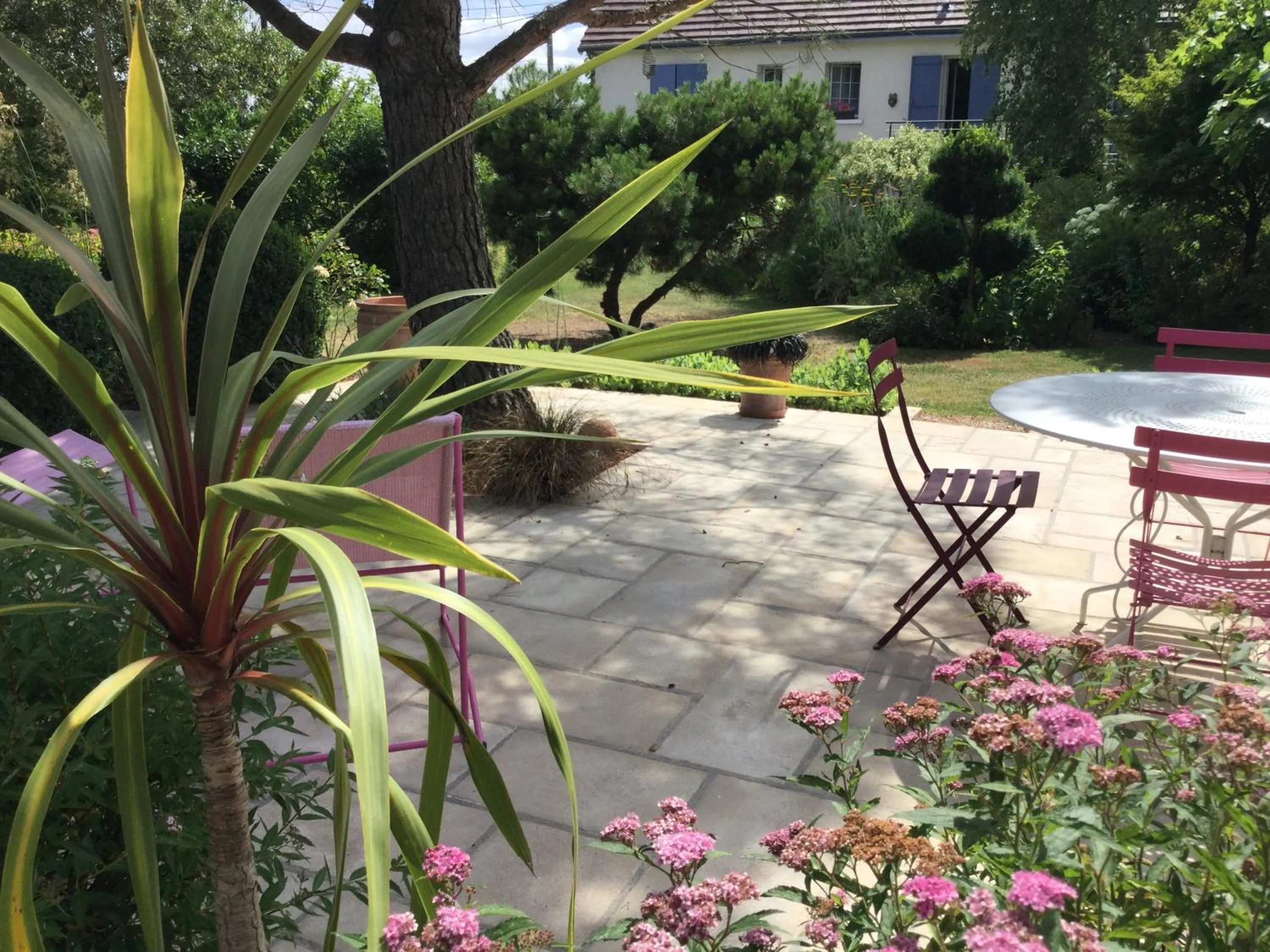 Garden in Chambres d'Hotes au Pays de Valencay en Berry