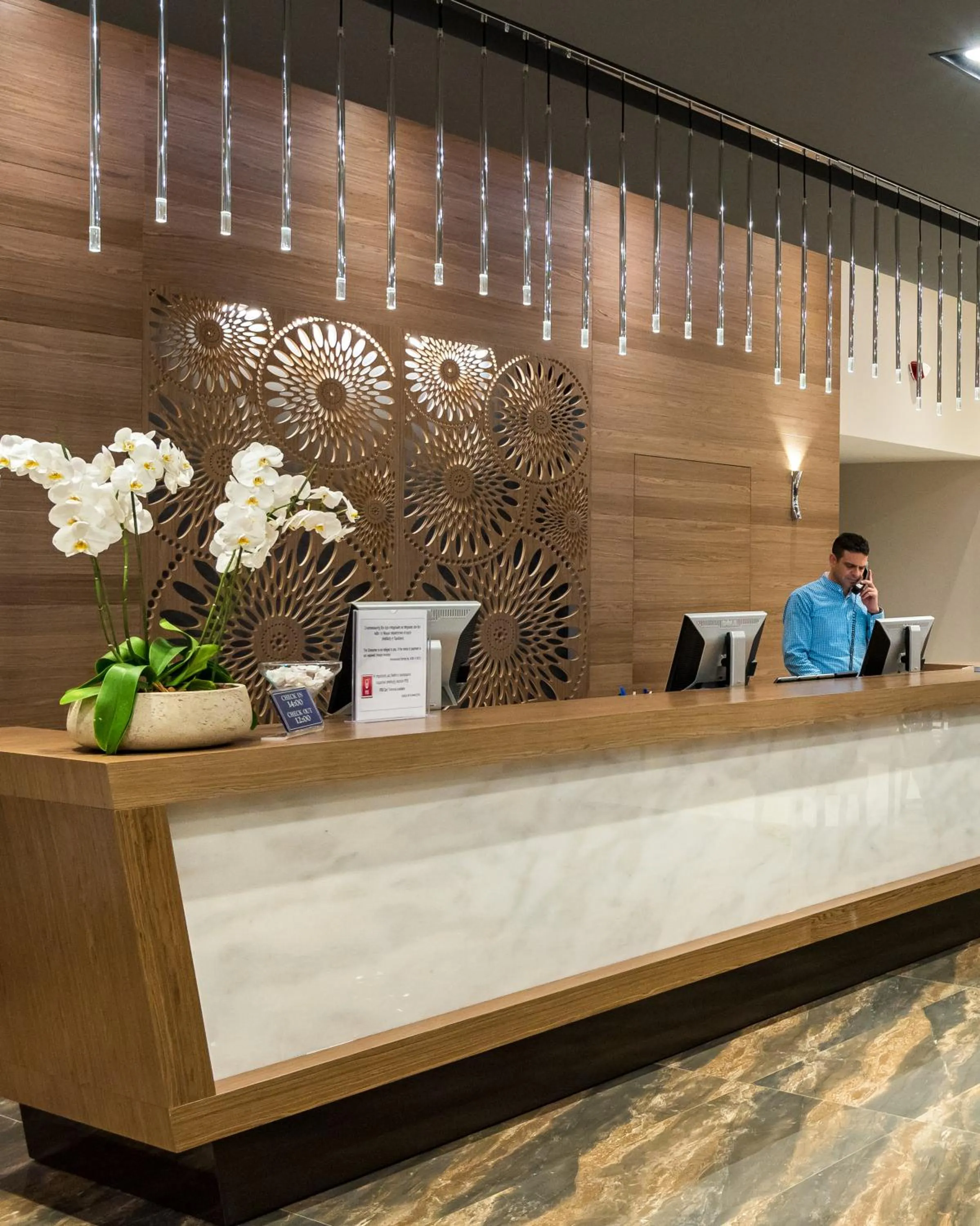 Lobby or reception in Solimar Aquamarine Resort