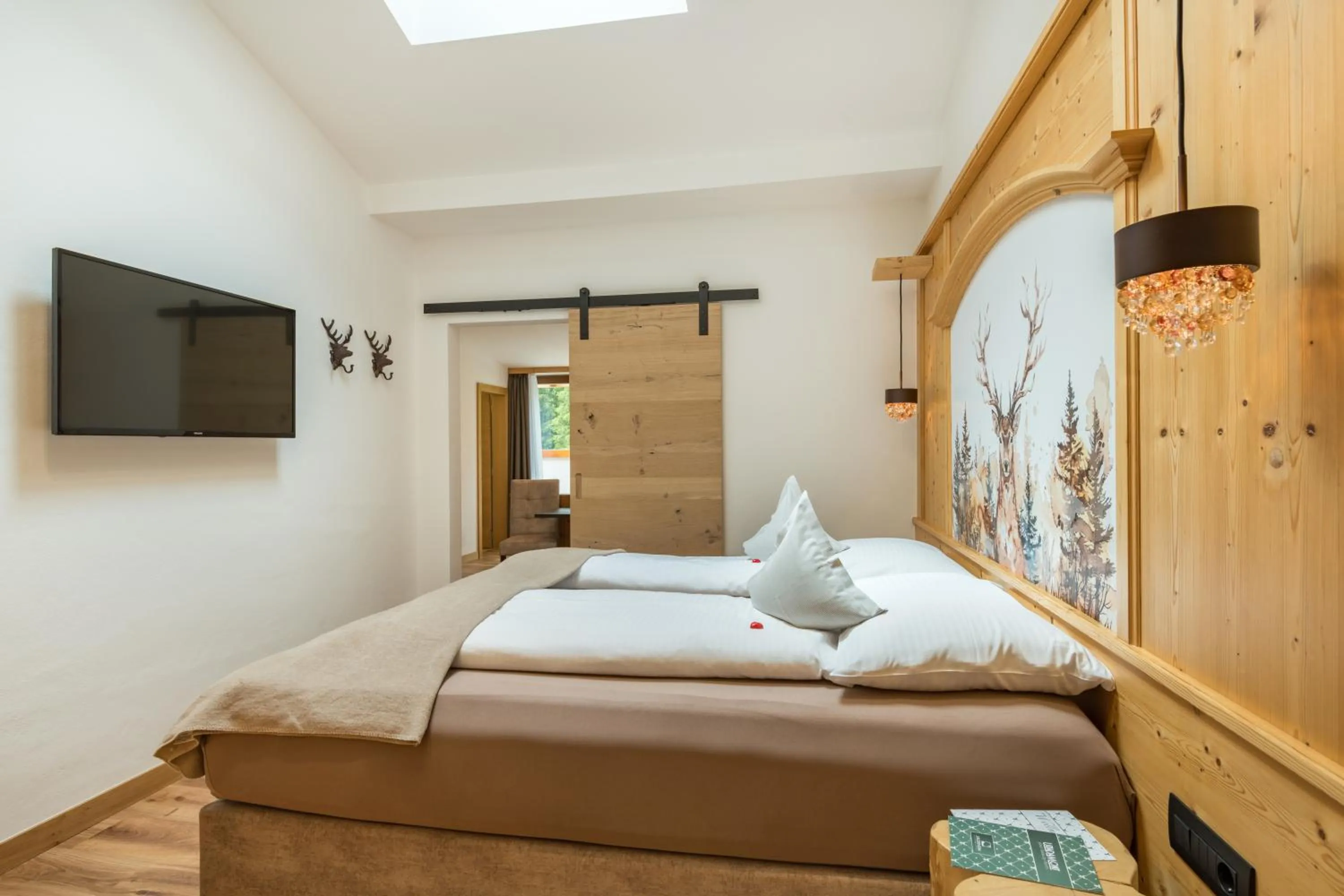 Bed in Hotel Jägerheim 3S