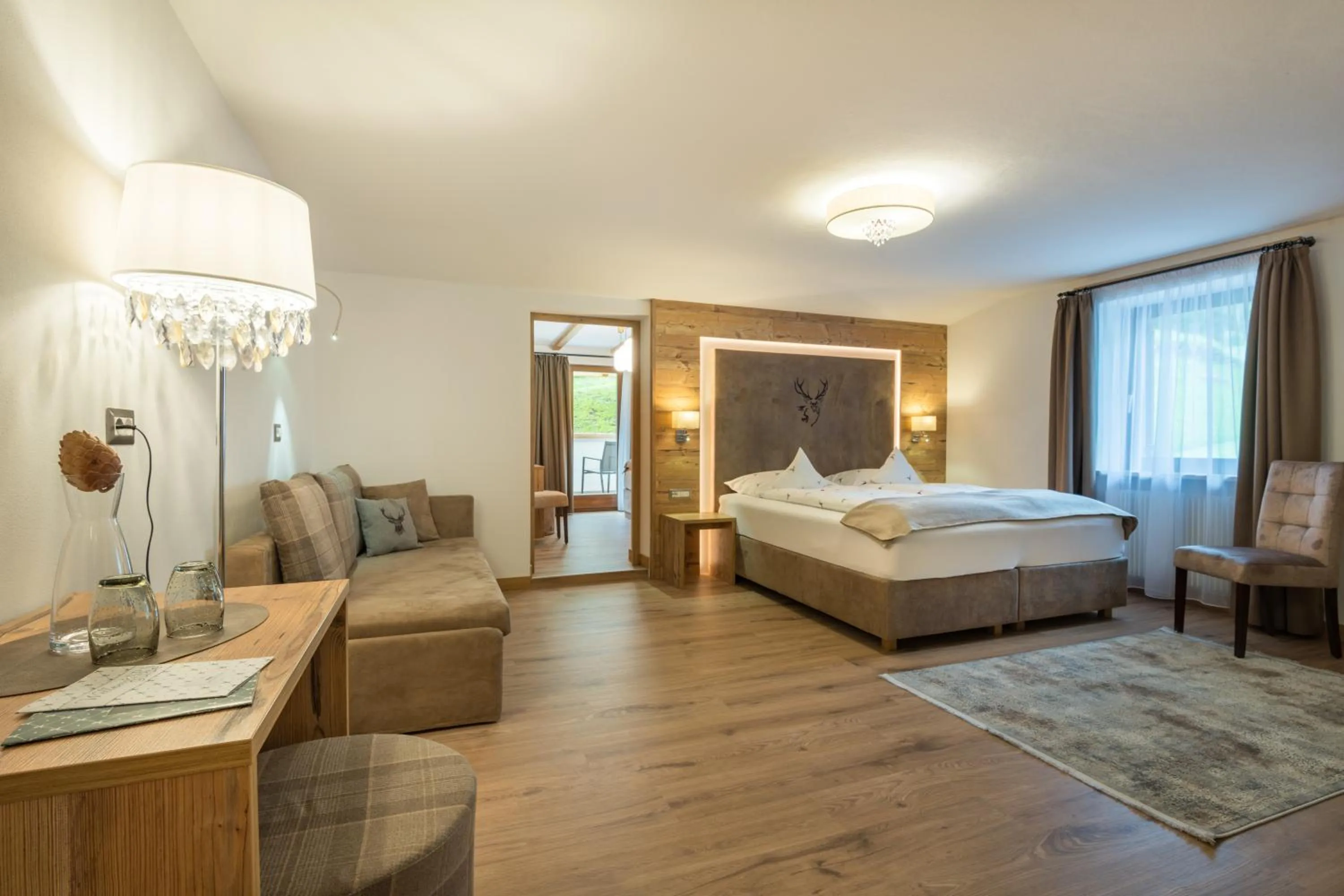 Bed in Hotel Jägerheim 3S