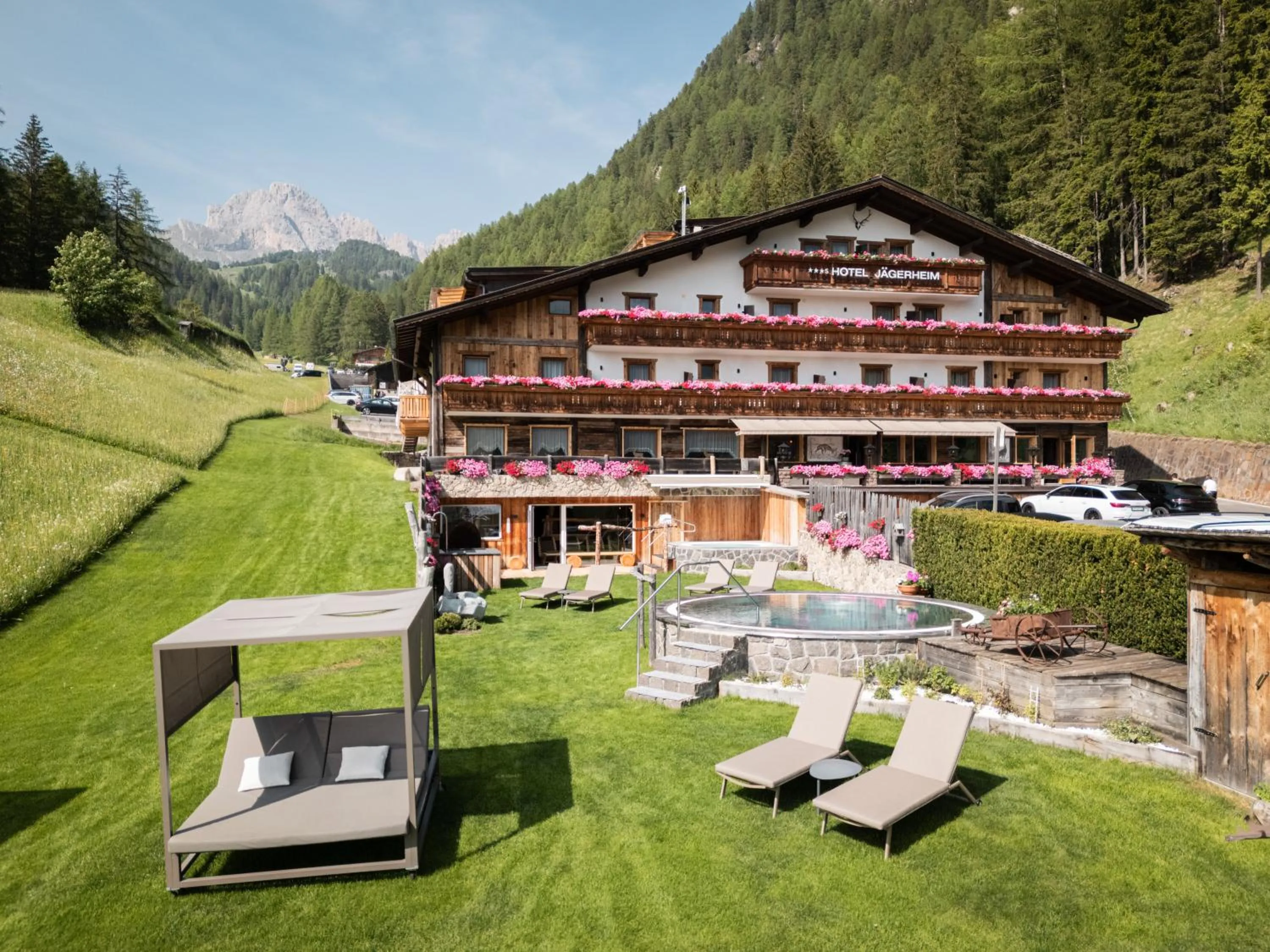 Property building in Hotel Jägerheim 3S