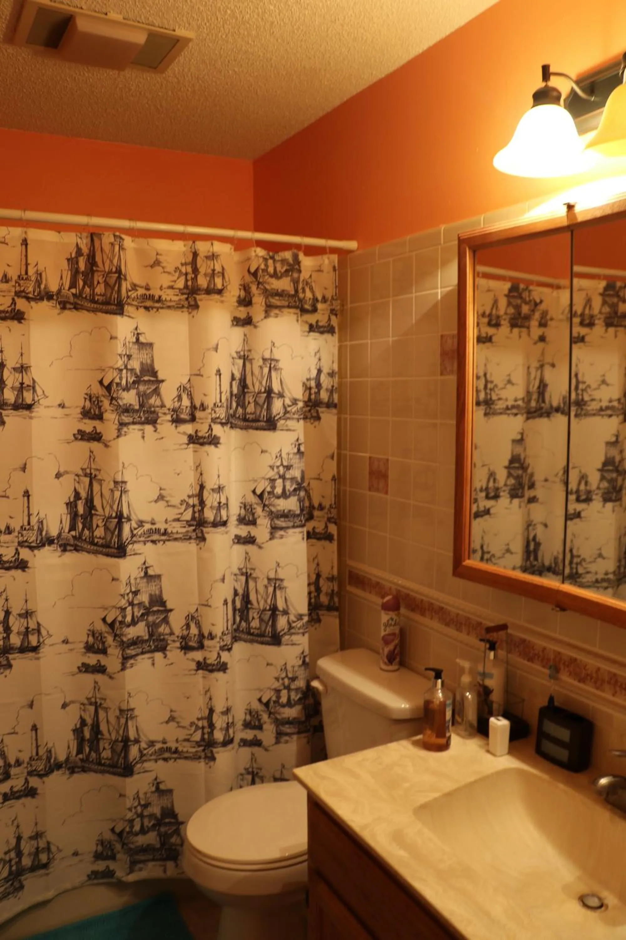 Bathroom in Hilltop Hacienda