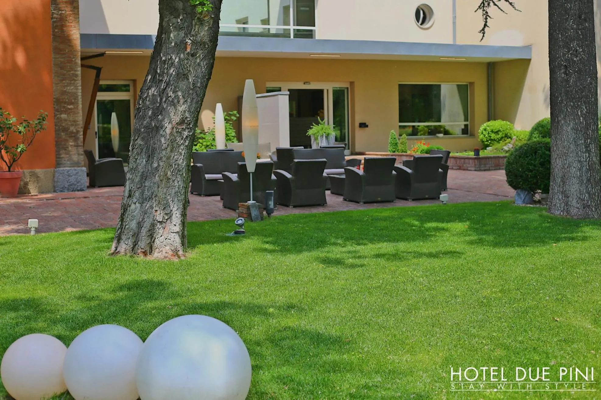 Garden in Hotel Due Pini