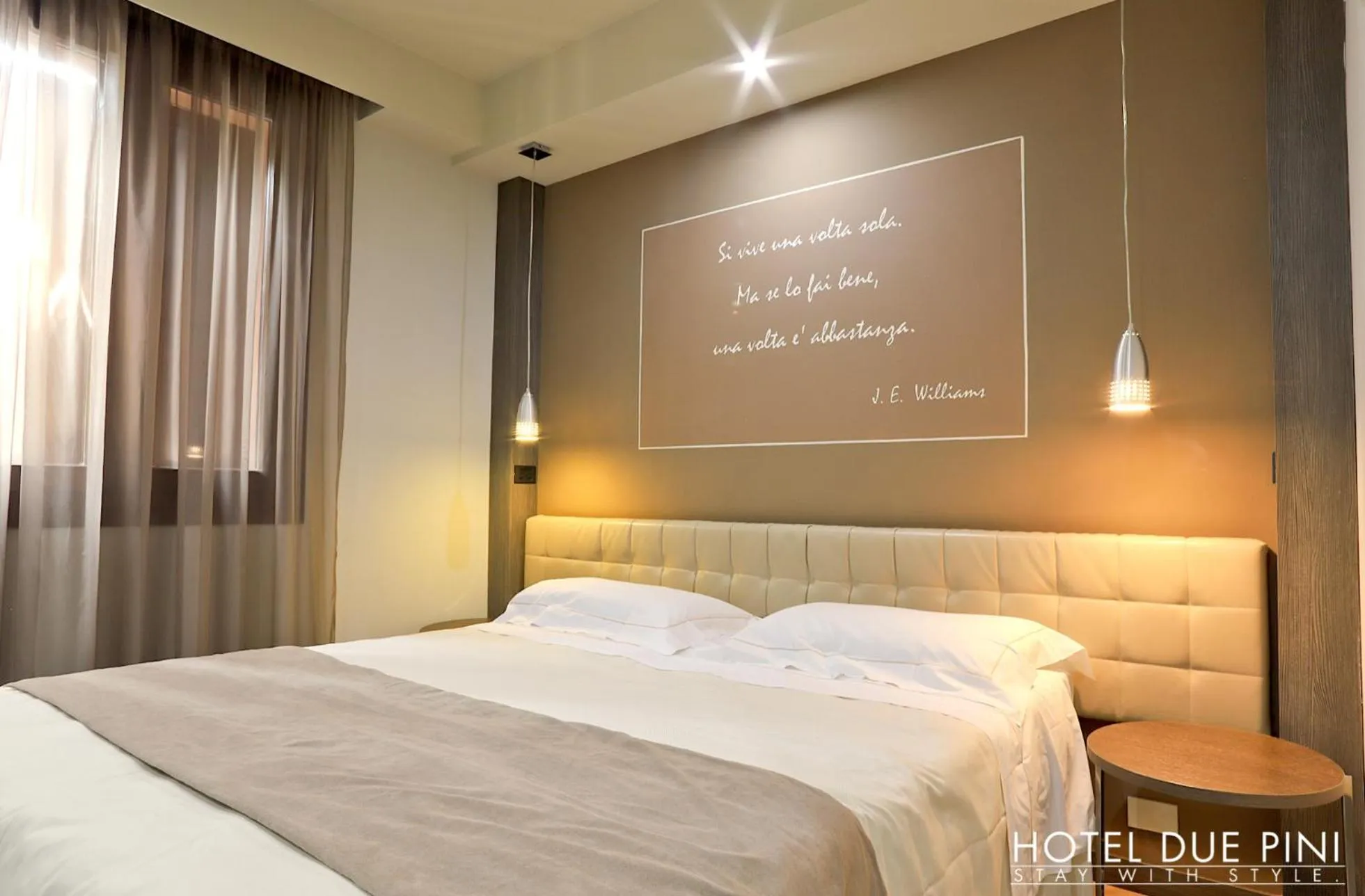 Bed in Hotel Due Pini