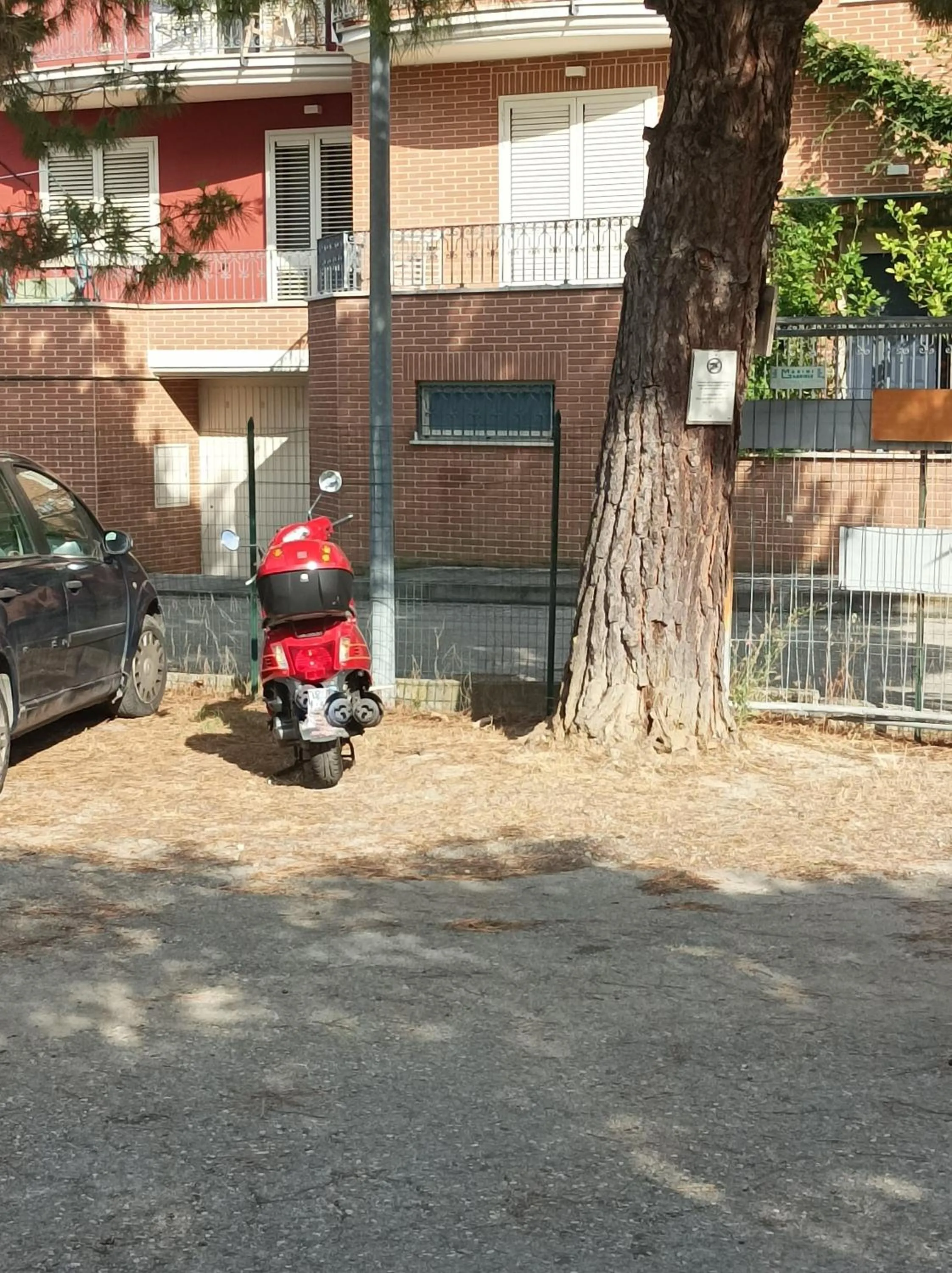 Parking in Villaggio Verde Cupra