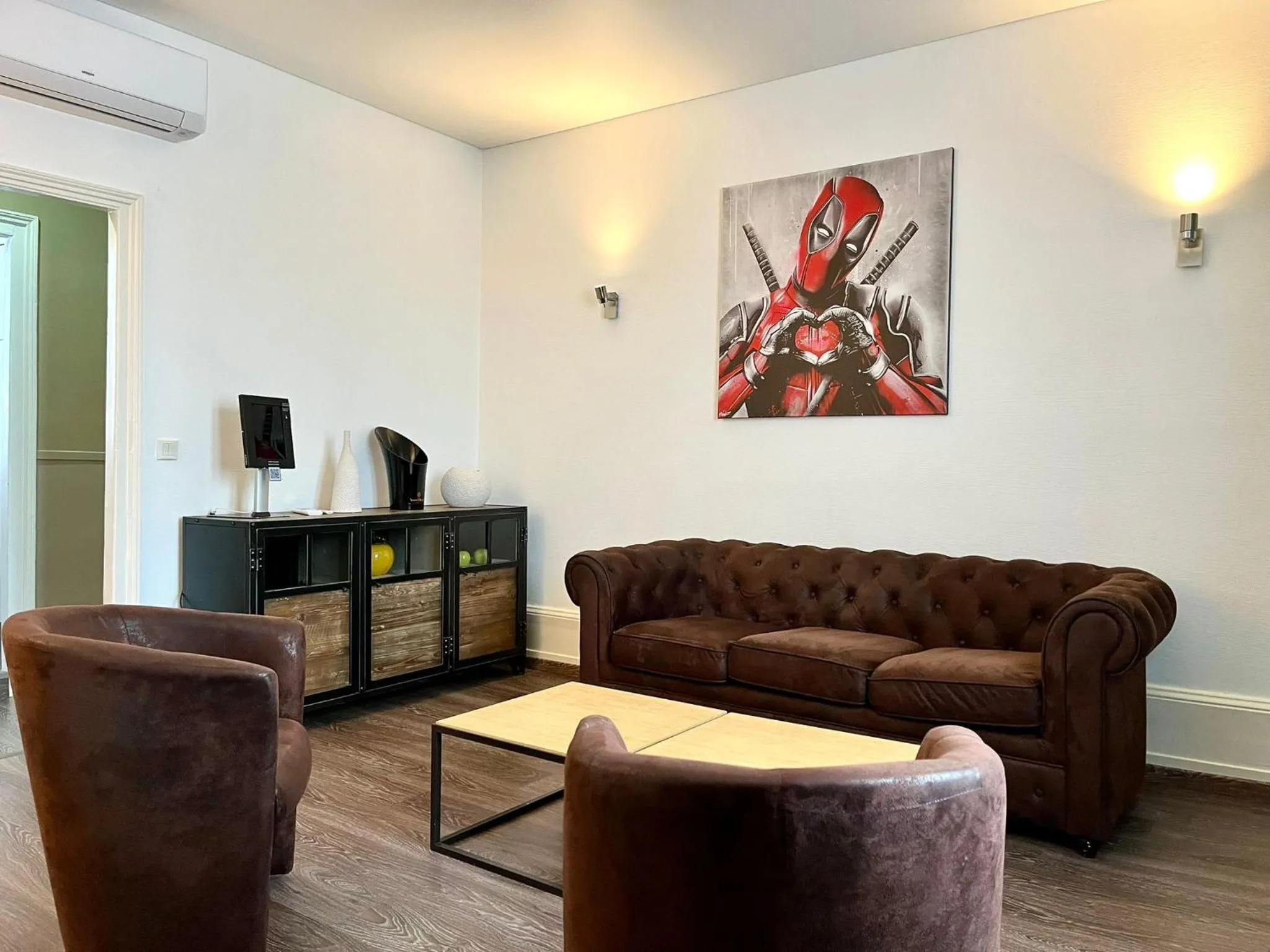 Living room in HOTEL & SPA Le Renard Centre