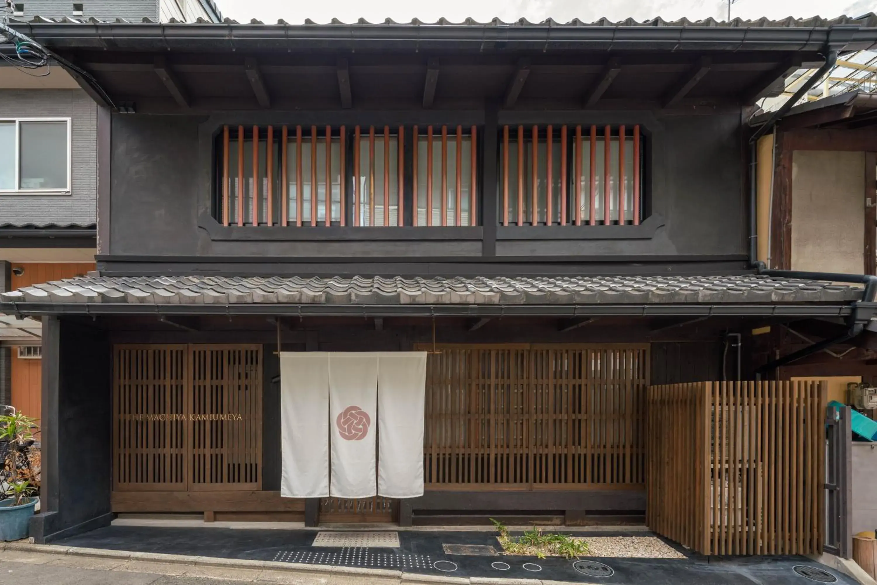 Facade/entrance in The Machiya Kamiumeya