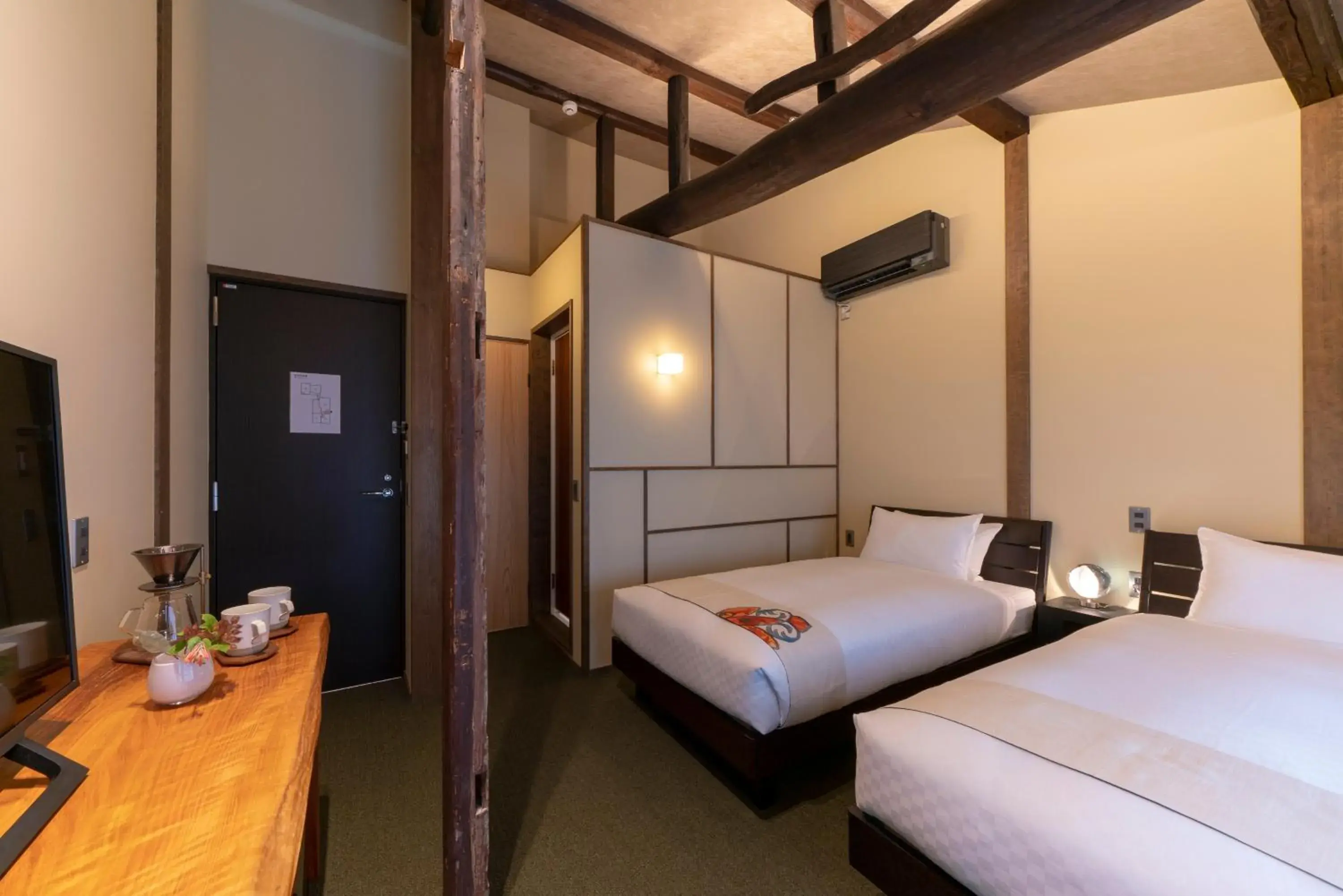 Bedroom, Bed in The Machiya Kamiumeya
