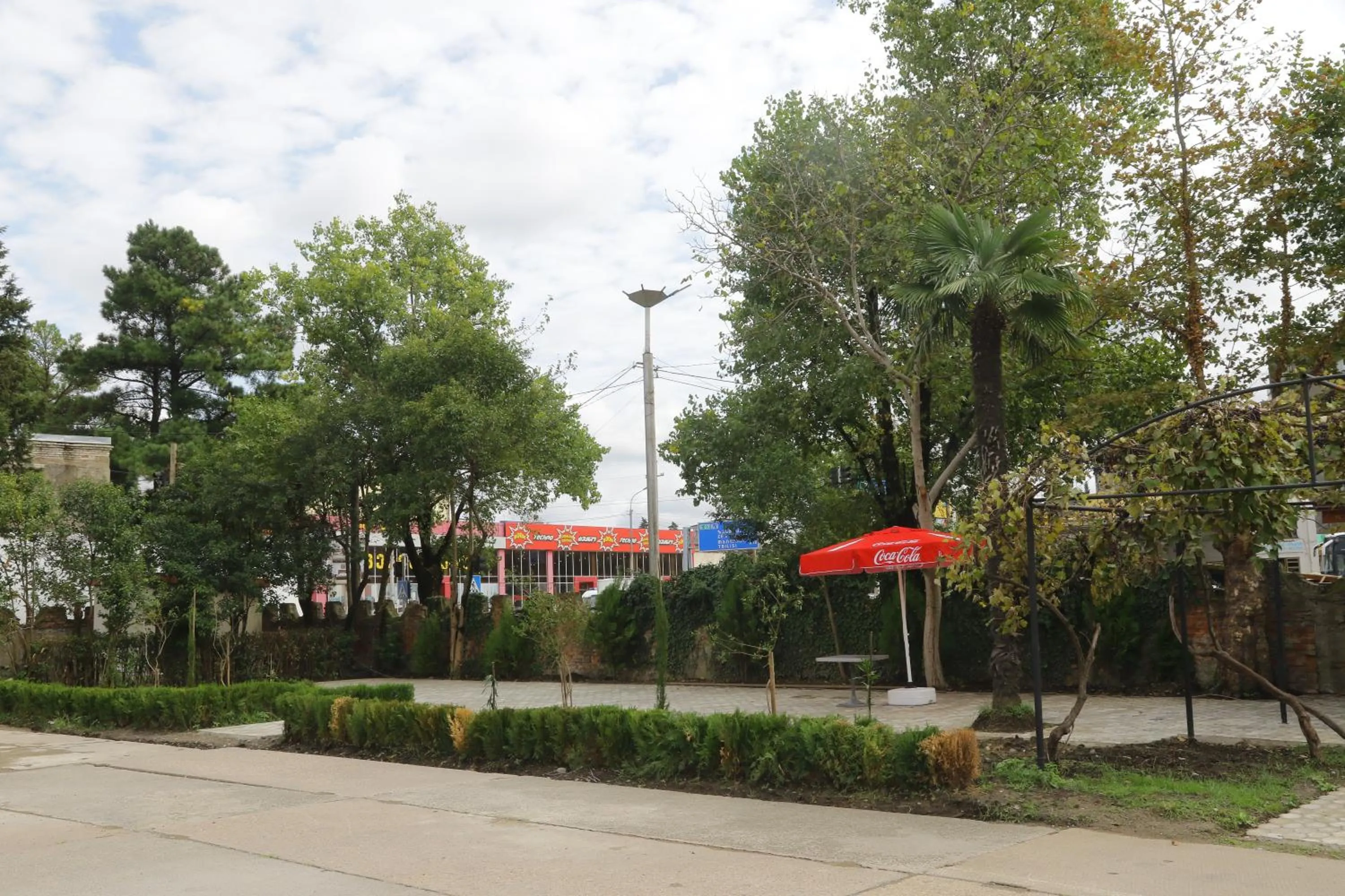 Garden view in Hotel AGUNA