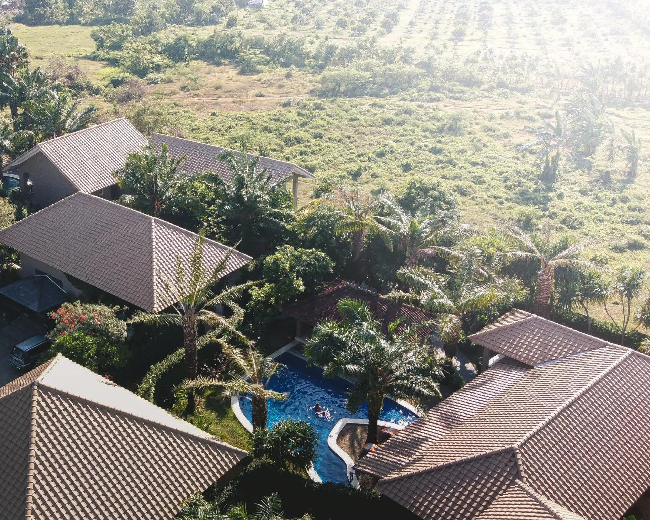Property building in Coconut Lodge Resort