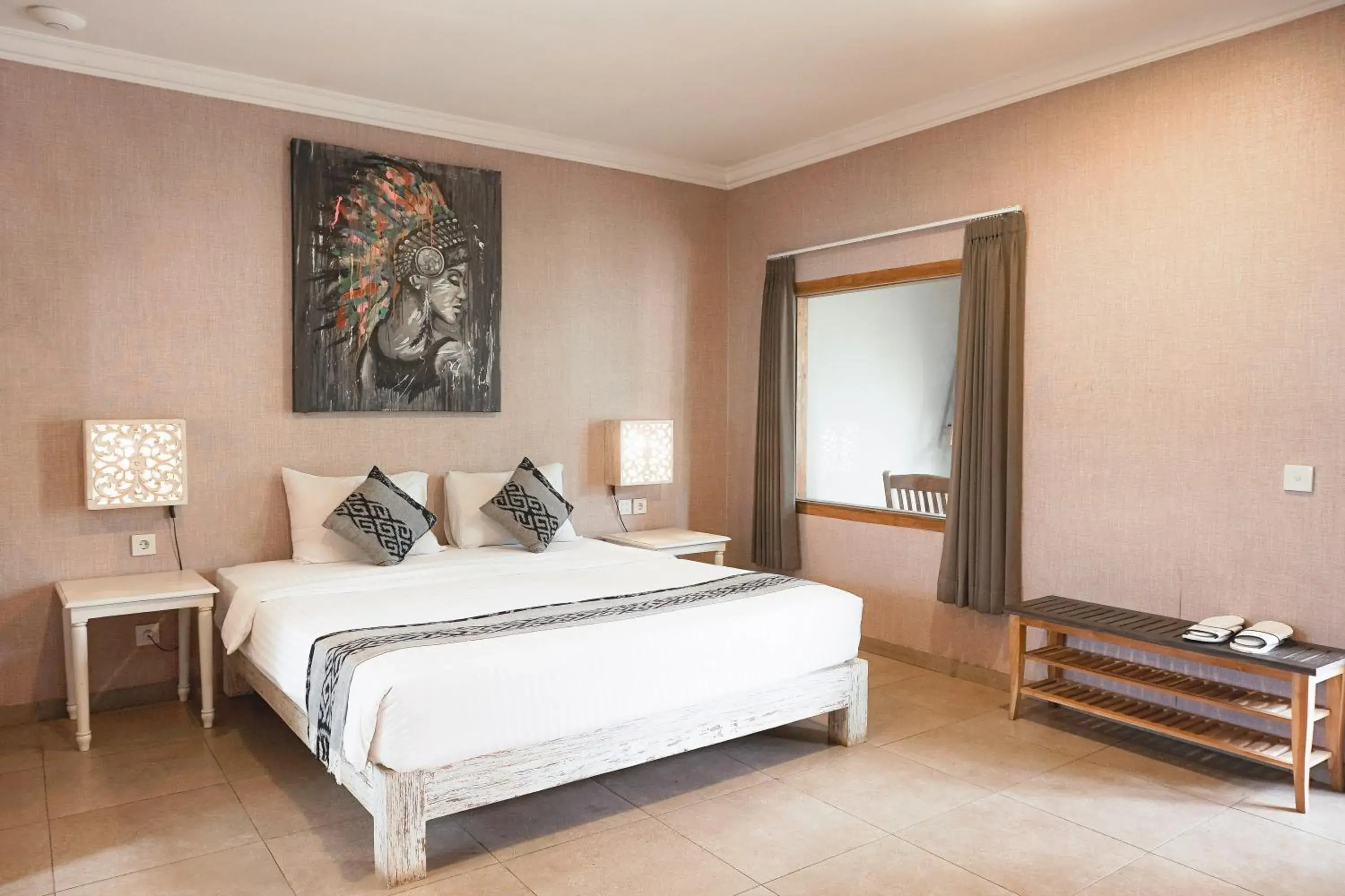 Bed in Coconut Lodge Resort Bed in Coconut Lodge Resort