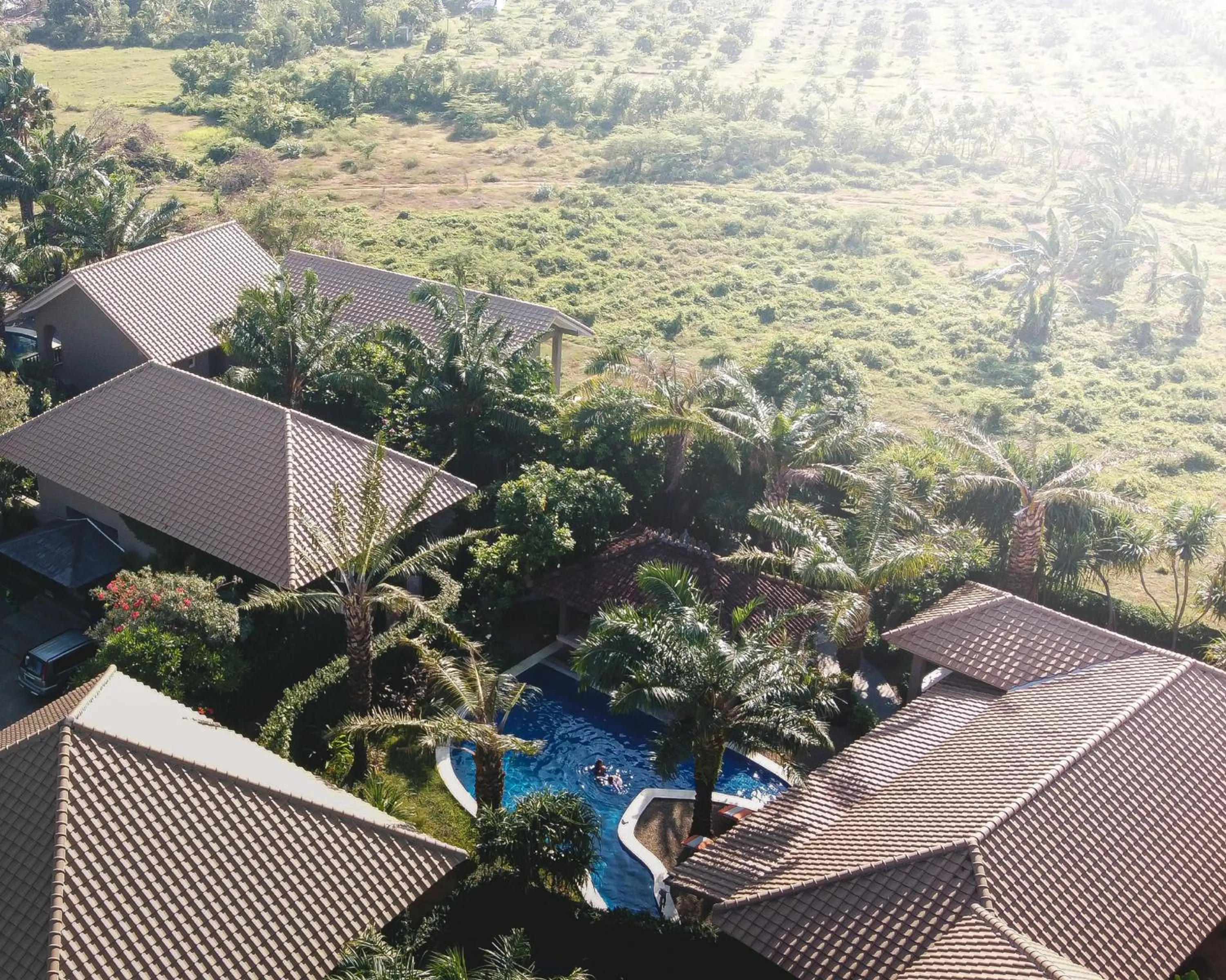 Property building in Coconut Lodge Resort