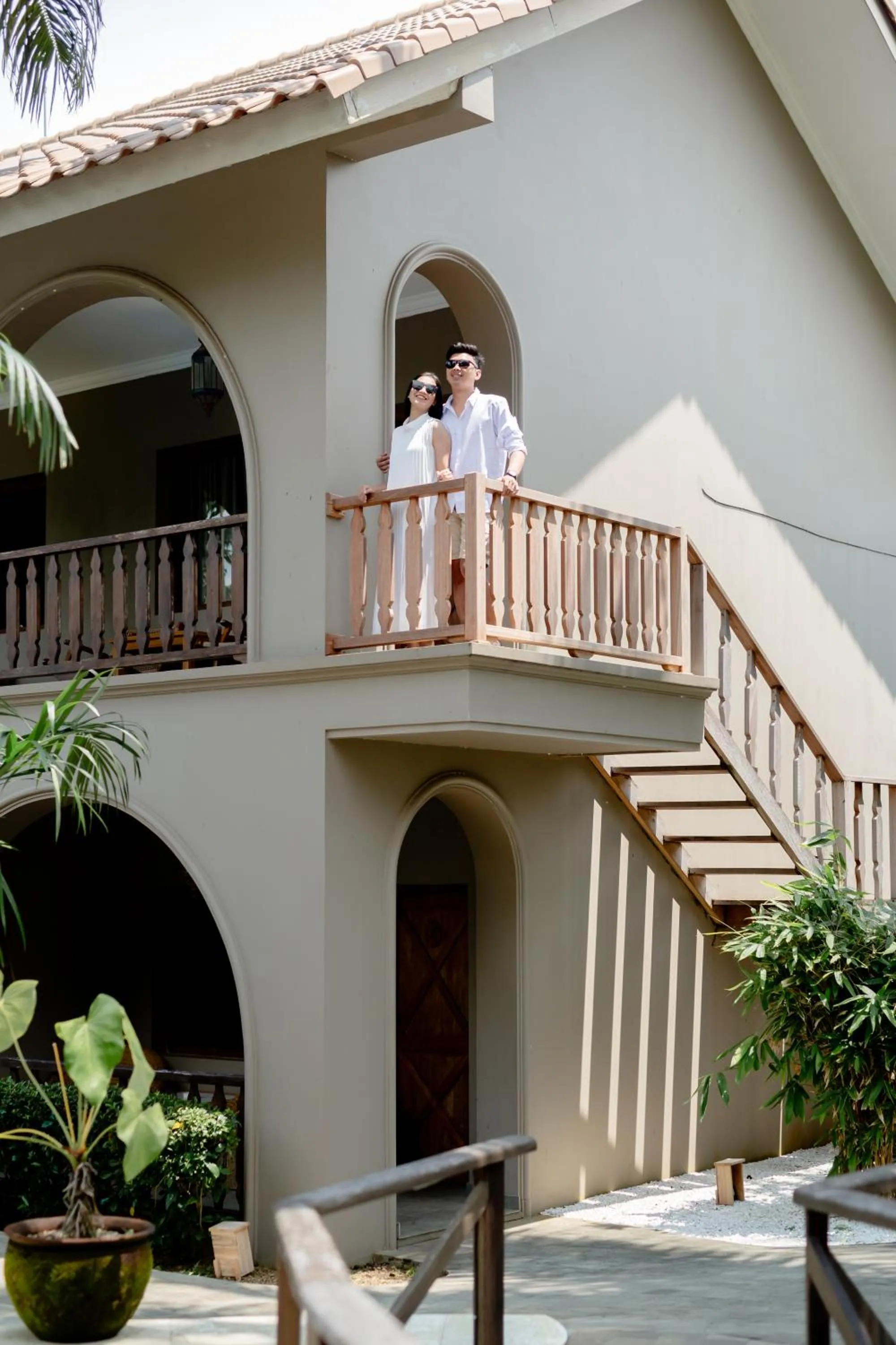 Property building in Coconut Lodge Resort