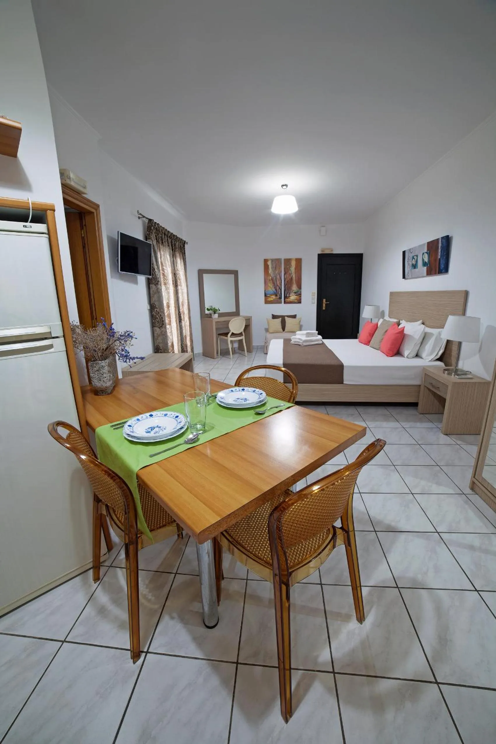 City view in Minos Apartments & Studios