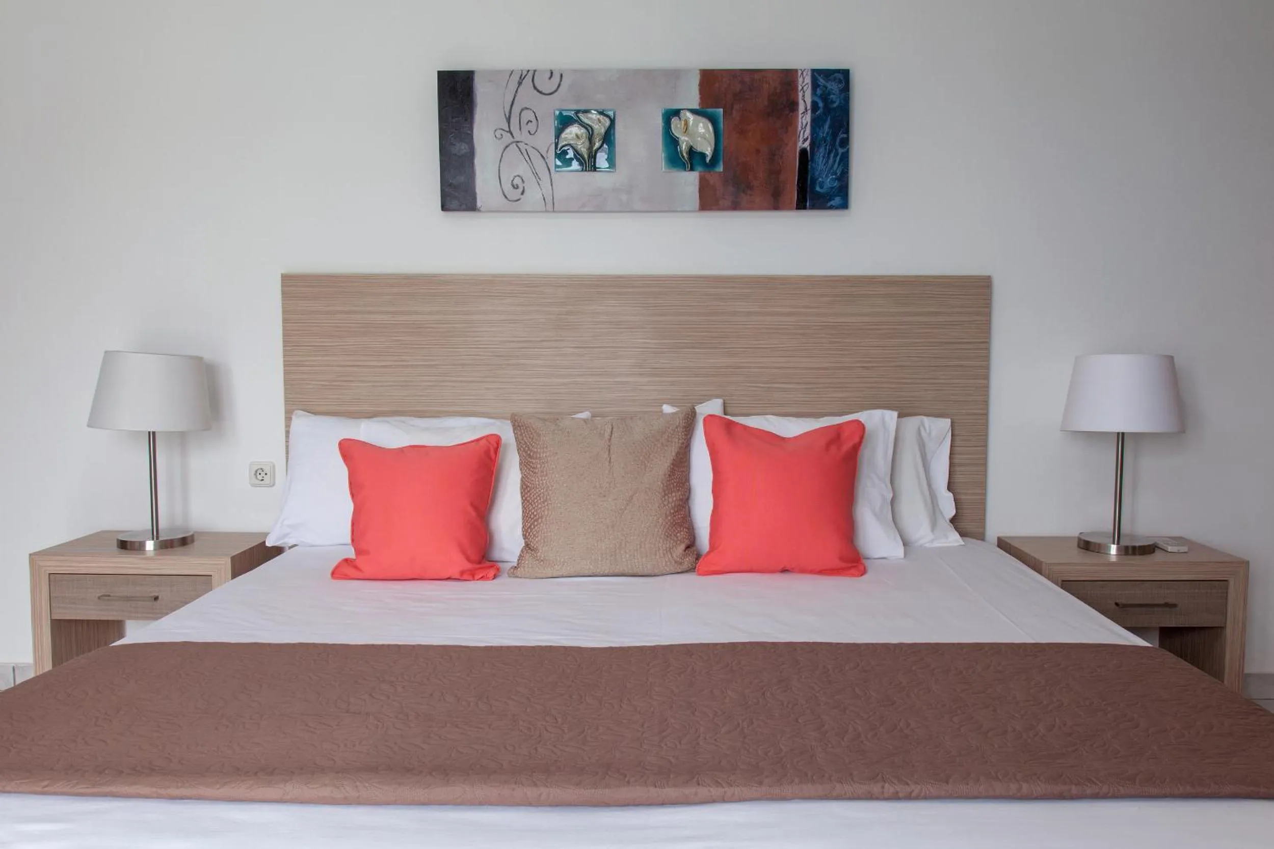 Bedroom, Bed in Minos Apartments & Studios