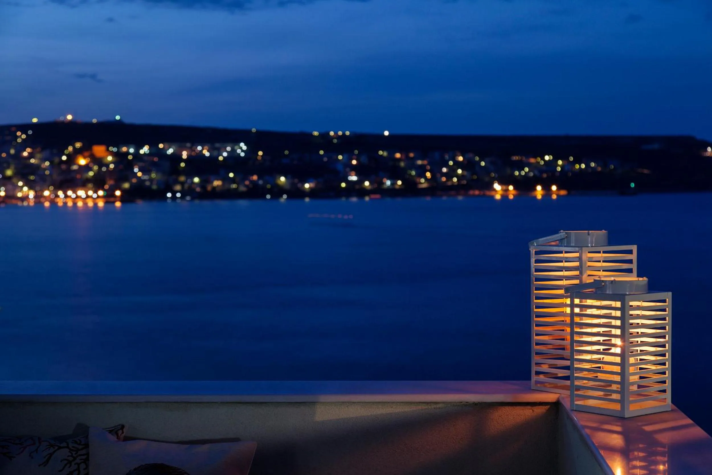 City view in Minos Apartments & Studios