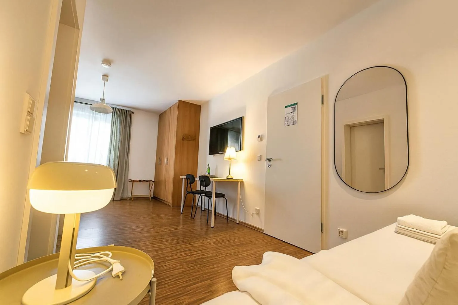 Bed in Airport Messe Hotel