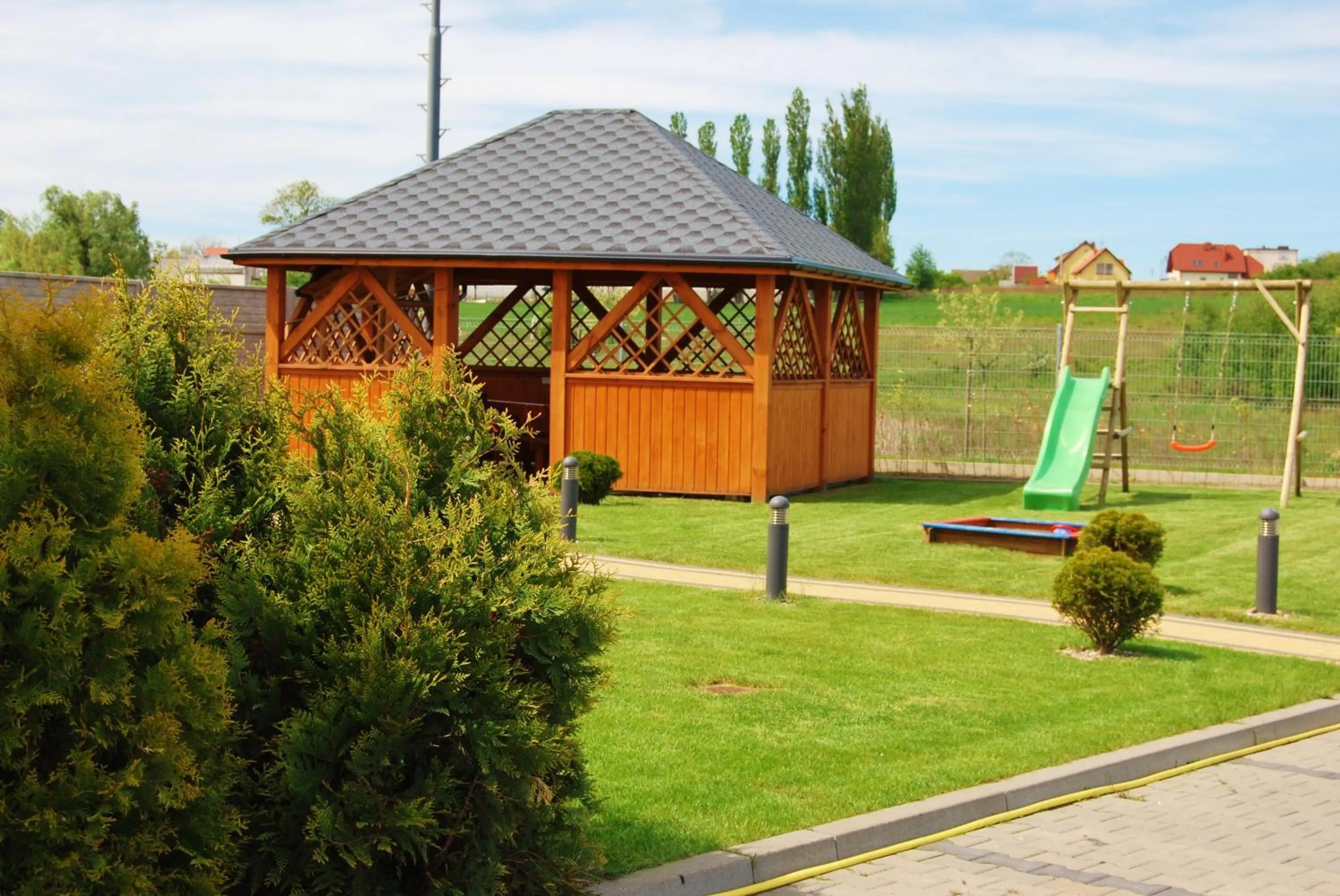 Children play ground in Złoty Staw